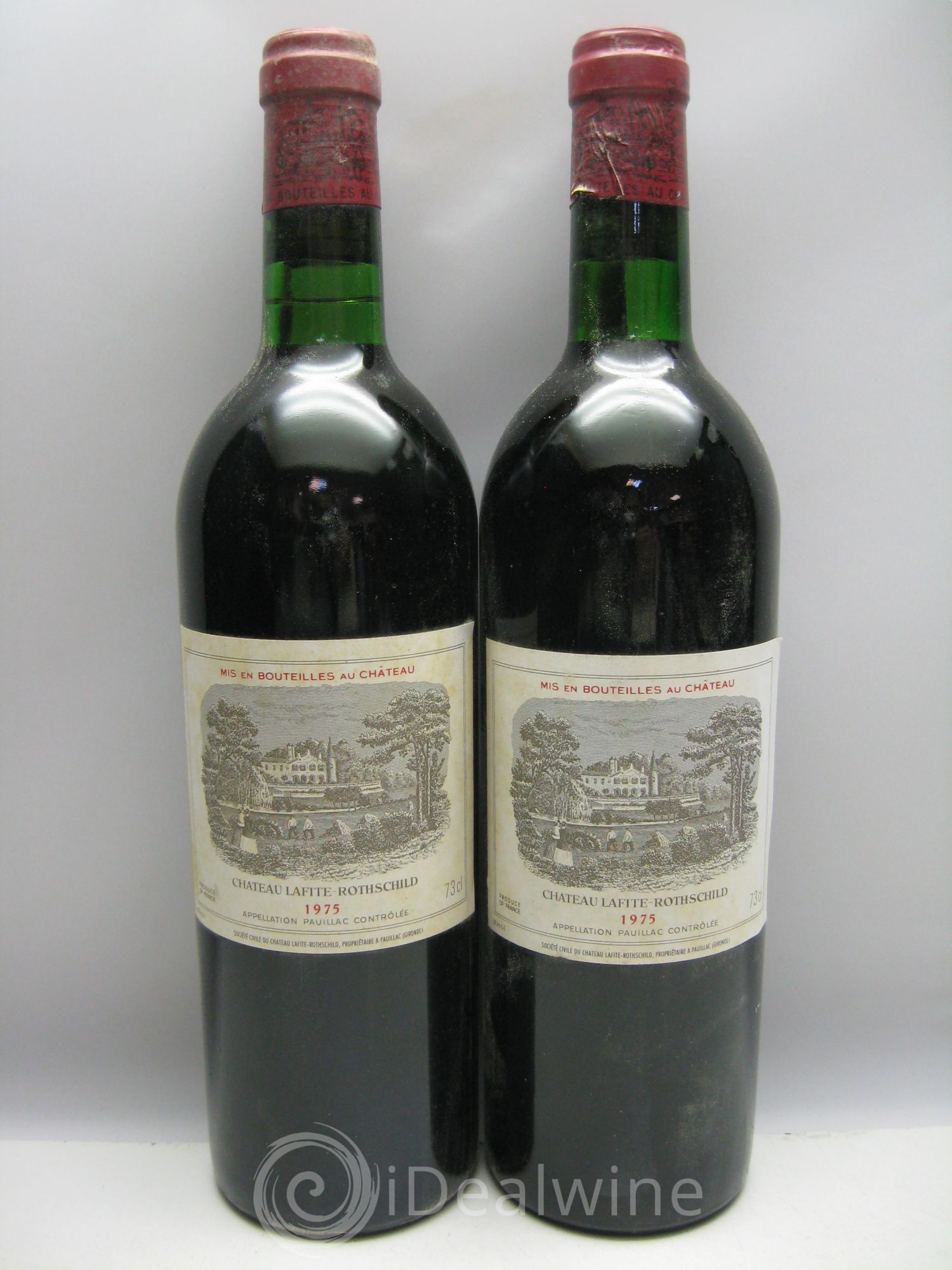 Château Lafite Rothschild 1er Grand Cru Classé 1975 - Lot de 12 bouteilles - 2