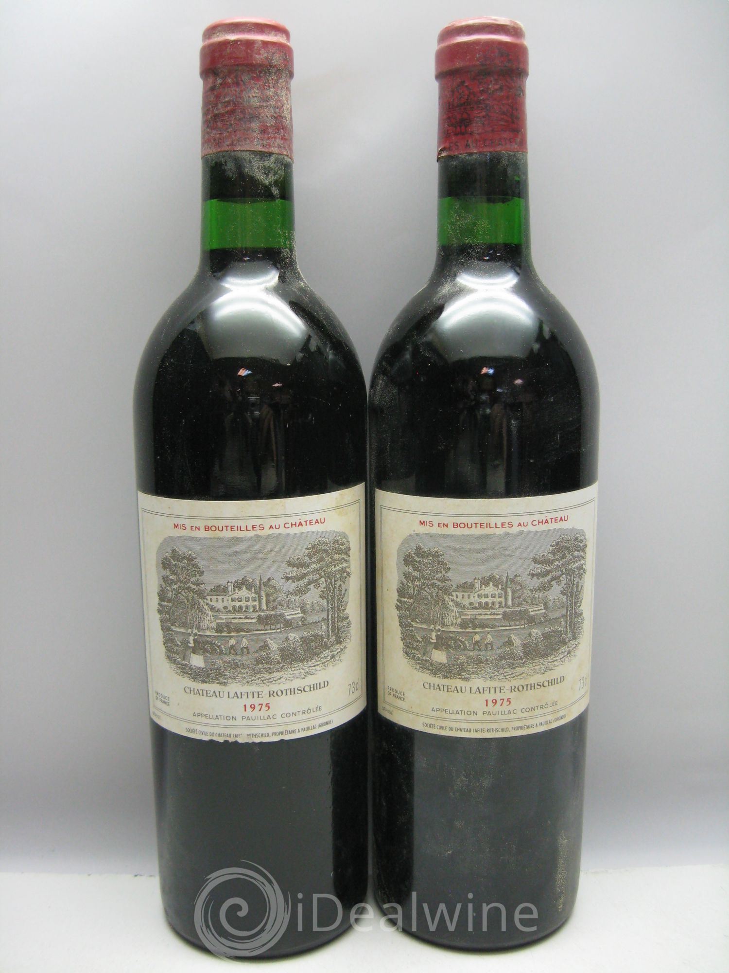 Château Lafite Rothschild 1er Grand Cru Classé 1975 - Lot de 12 bouteilles - 3