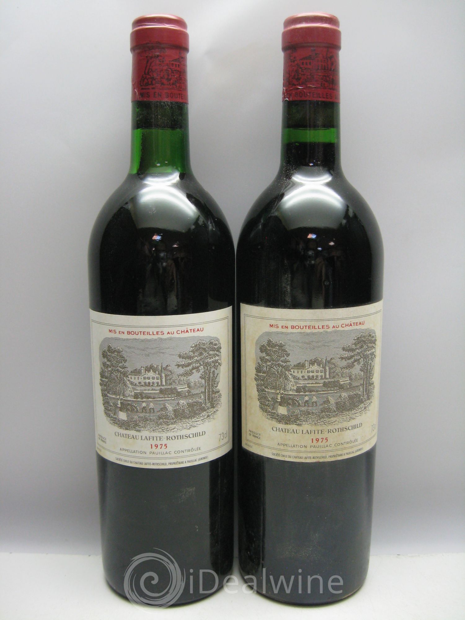 Château Lafite Rothschild 1er Grand Cru Classé 1975 - Lot de 12 bouteilles - 4