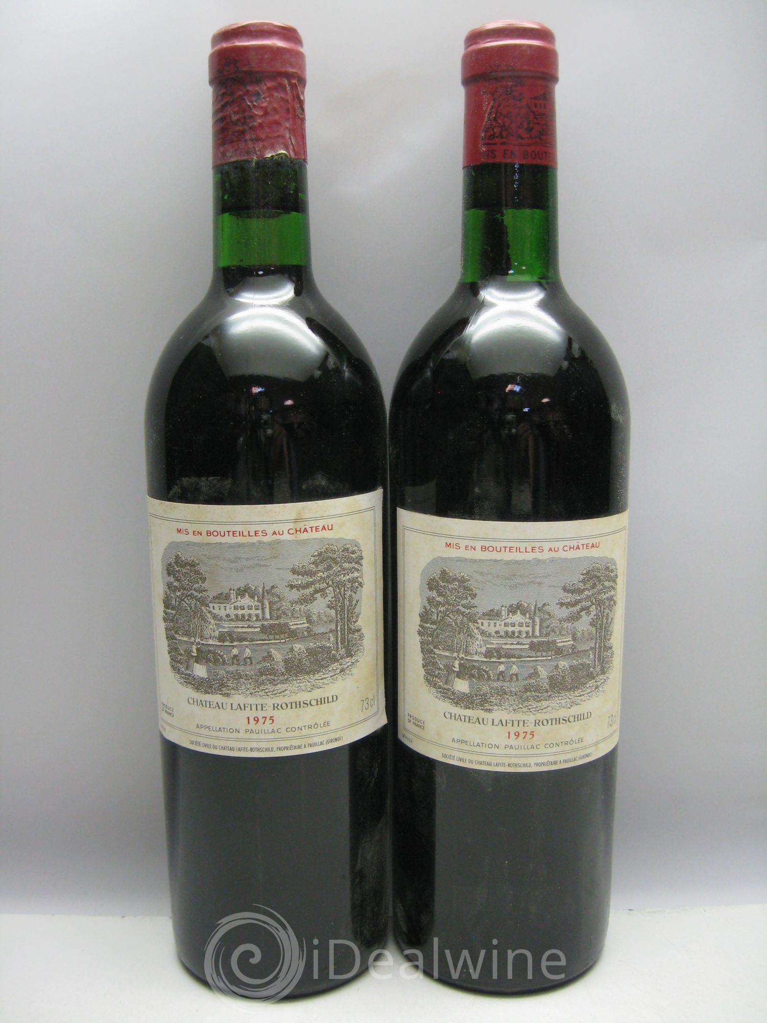 Château Lafite Rothschild 1er Grand Cru Classé 1975 - Lot de 12 bouteilles - 5
