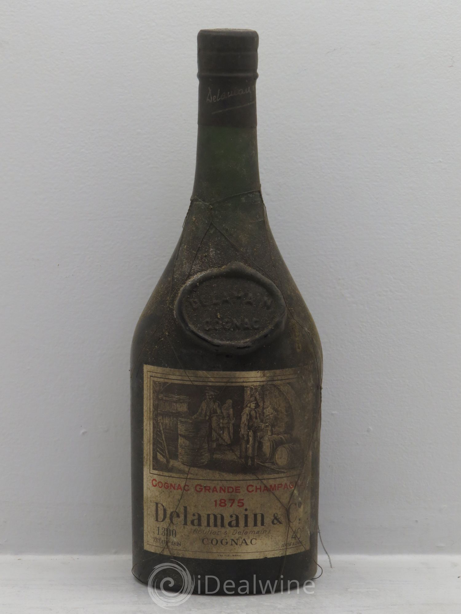 Cognac Delamain Grande Champagne 1875 - Posten von 1 Flasche - 0