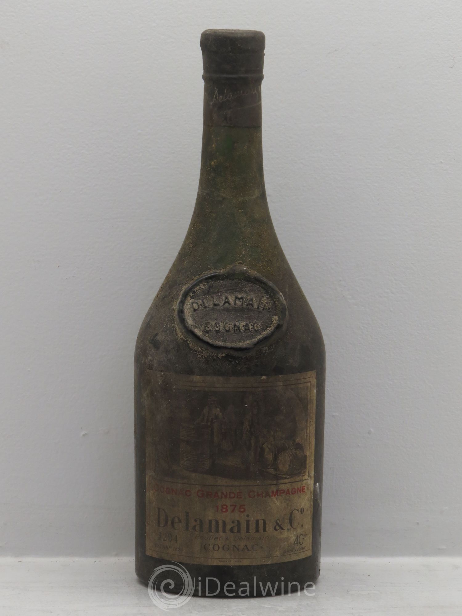 Cognac Delamain Grande Champagne 1875 - Posten von 1 Flasche - 0