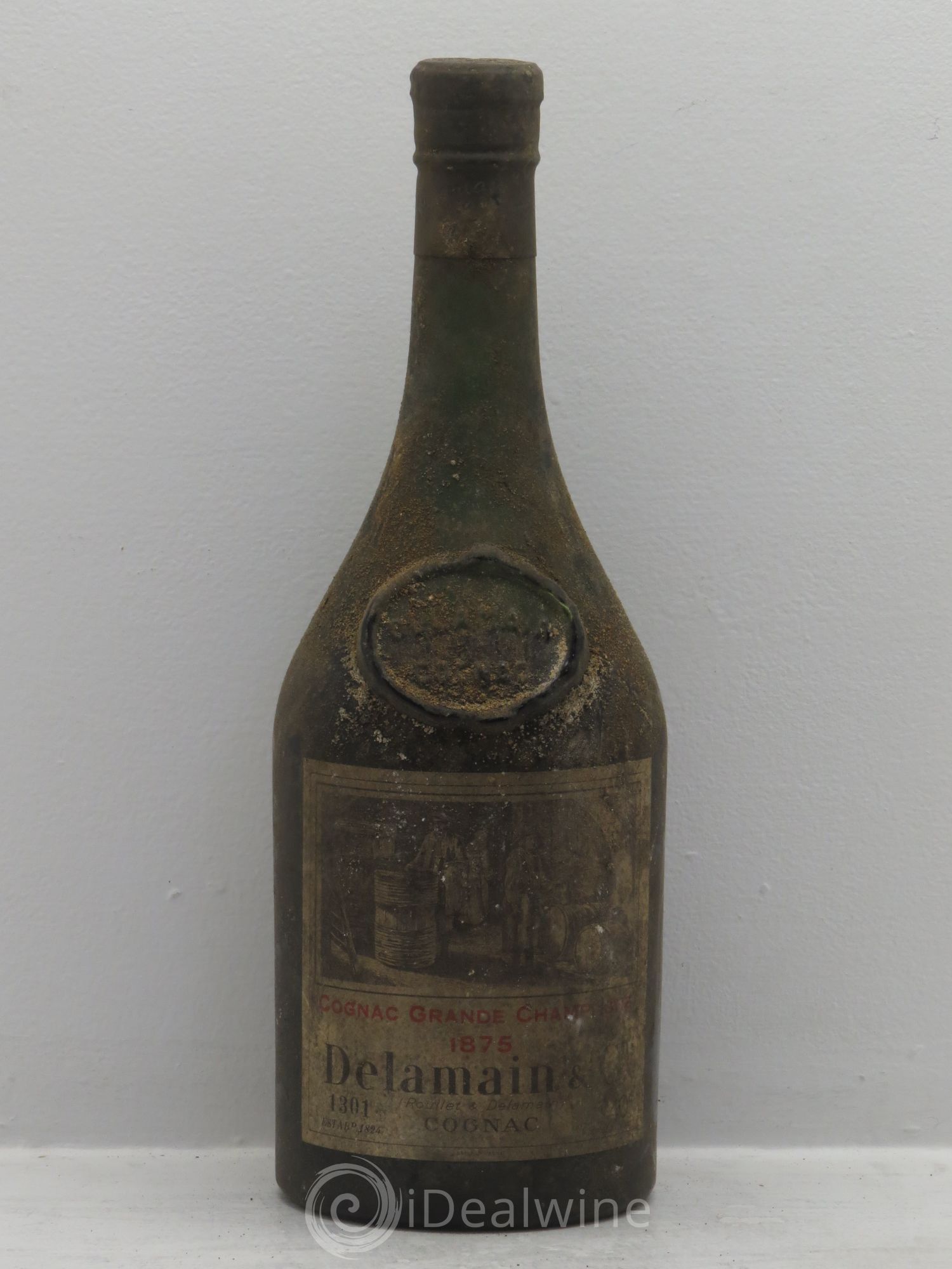 Cognac Delamain Grande Champagne 1875 - Posten von 1 Flasche - 0