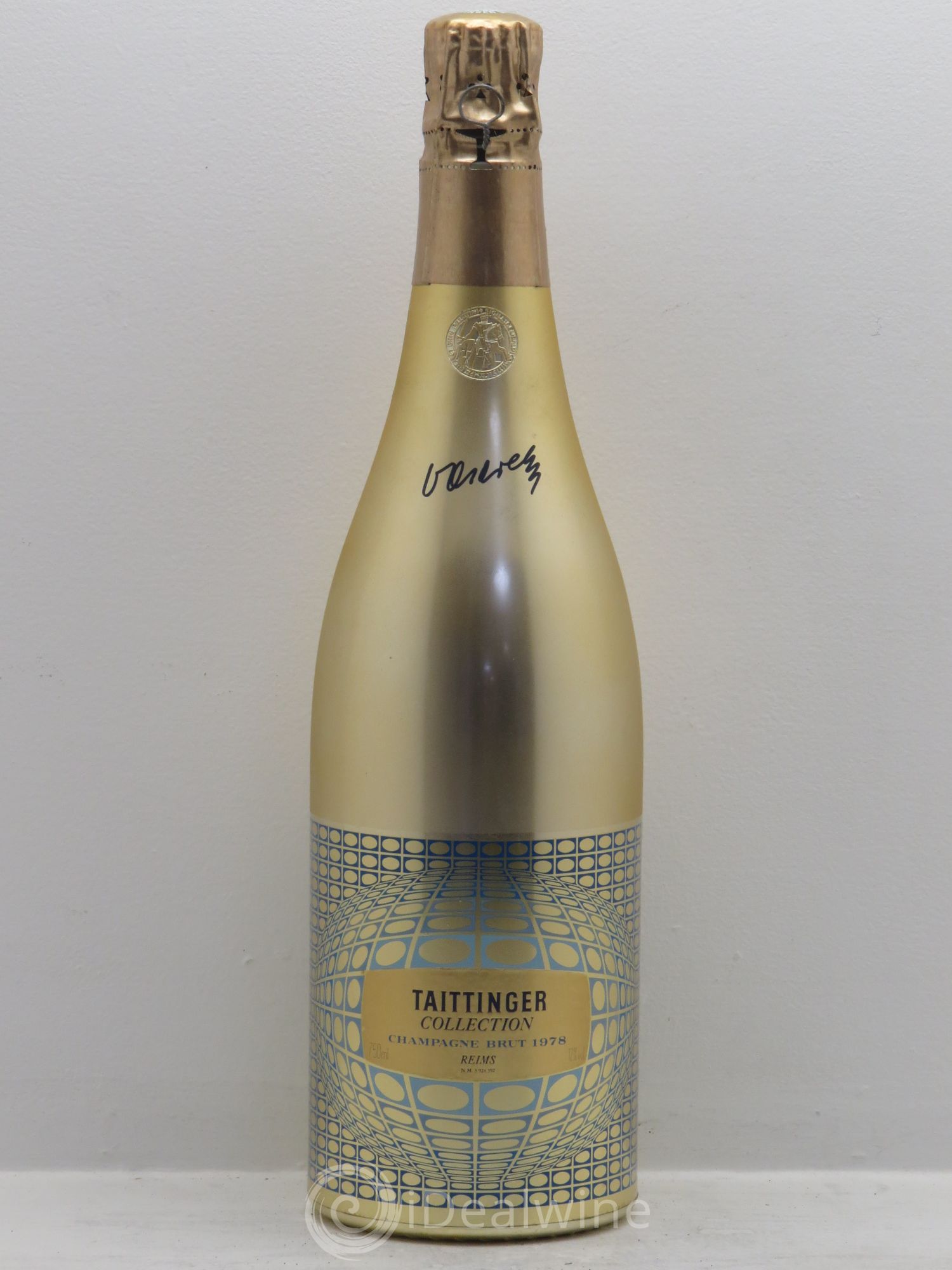1978 - Collection Vasarely Taittinger 1978 - Lot de 1 bouteille - 0