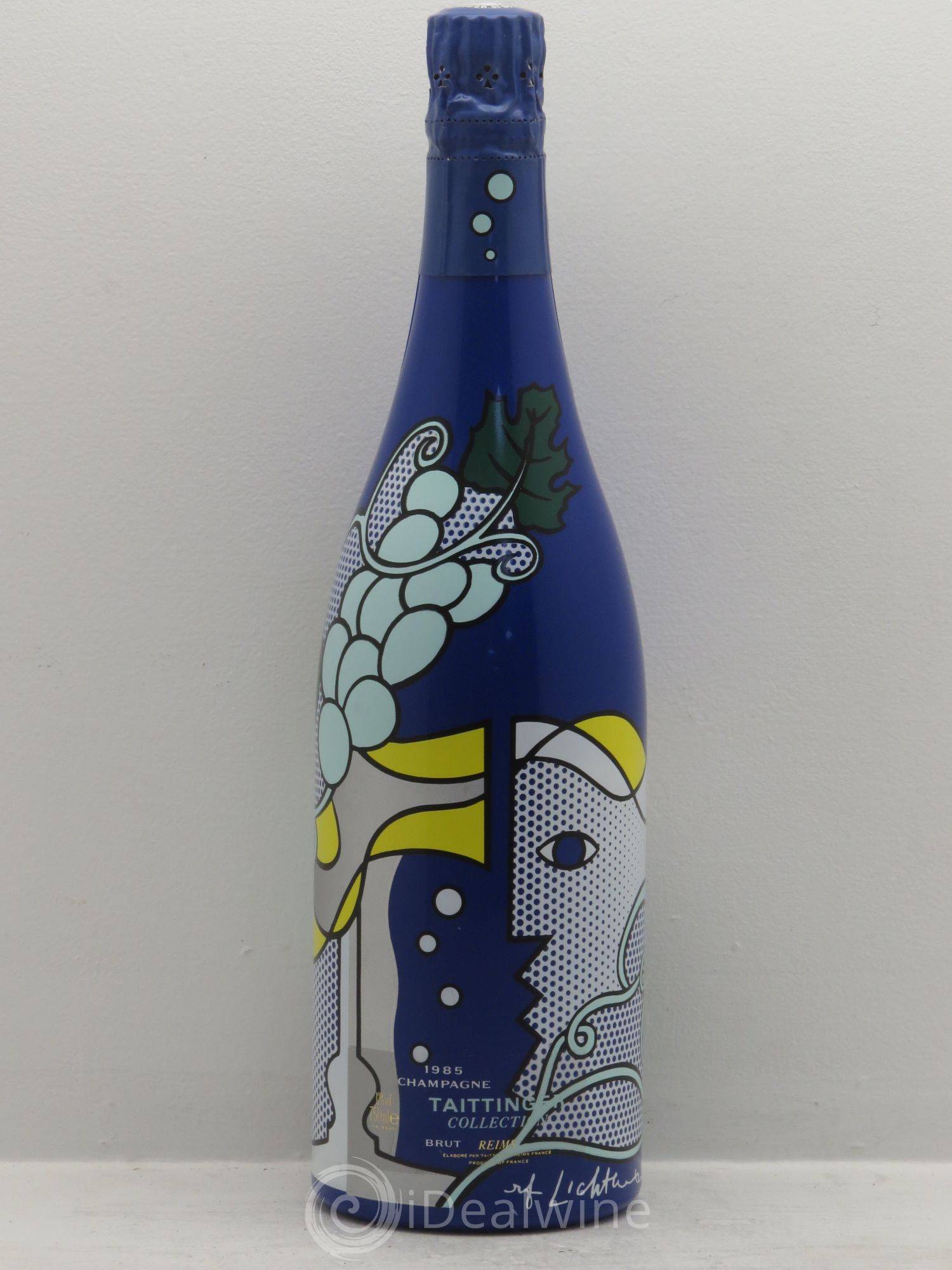 1985 - Collection Lichtenstein Taittinger 1985 - Lot de 1 bouteille - 0
