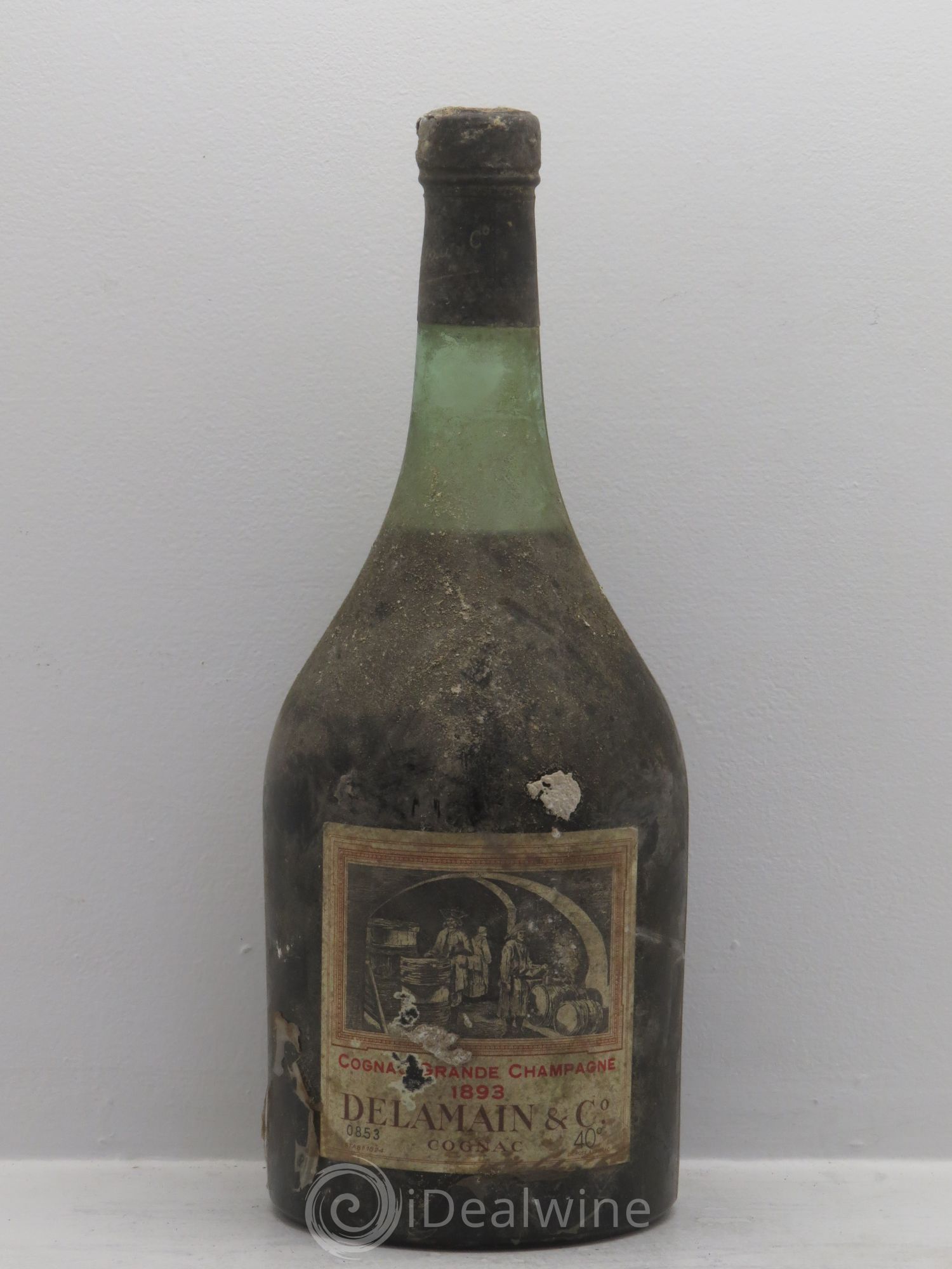 Cognac Delamain Grande Champagne 1893 - Posten von 1 Magnum - 0