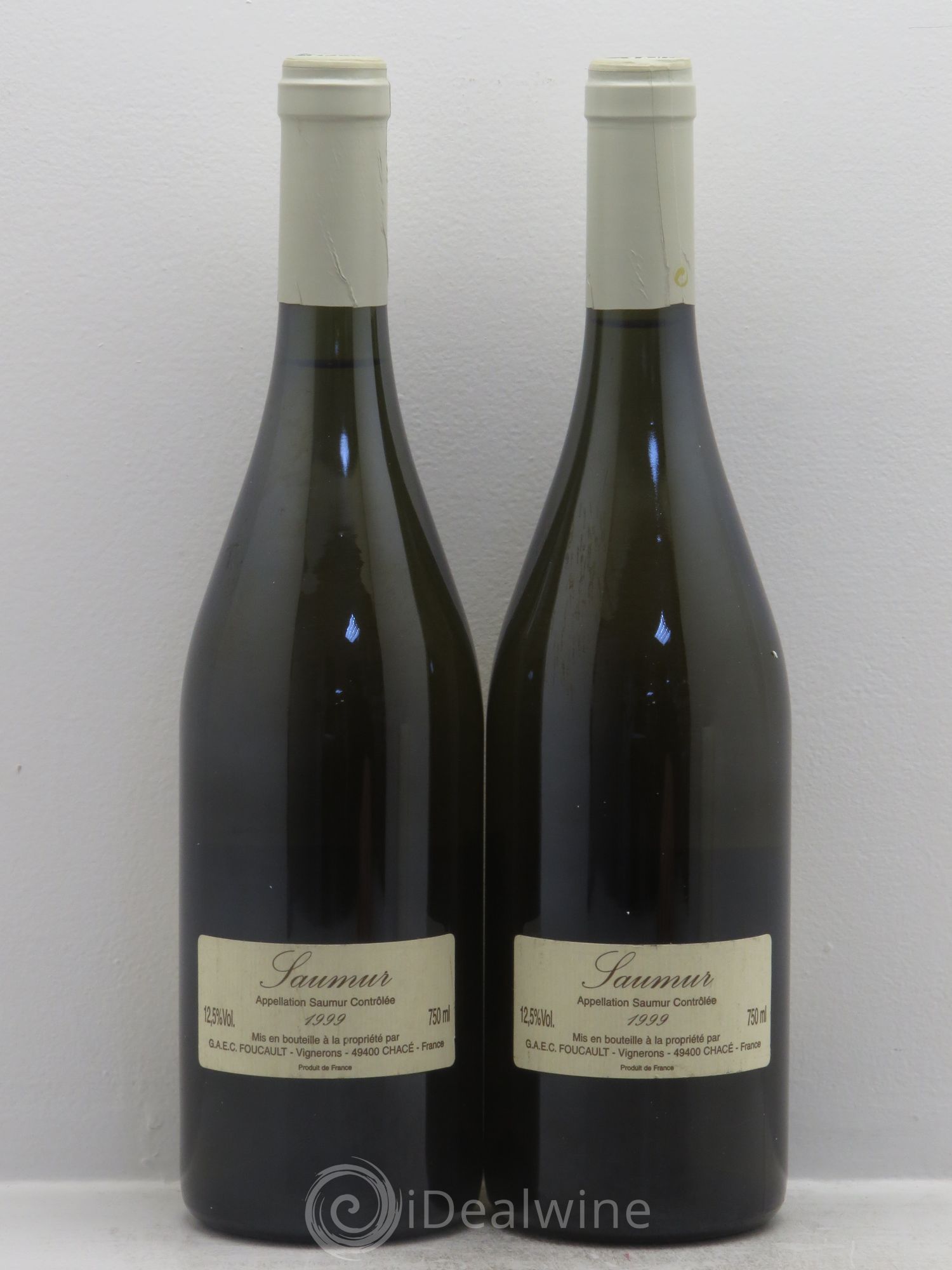 Saumur Brézé Clos Rougeard 1999 - Lot de 2 bouteilles - 1