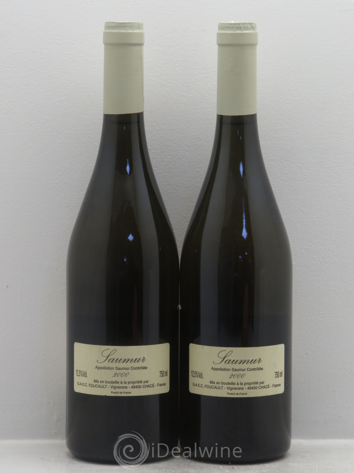 Saumur Brézé Clos Rougeard 2000 - Lot de 2 bouteilles - 1