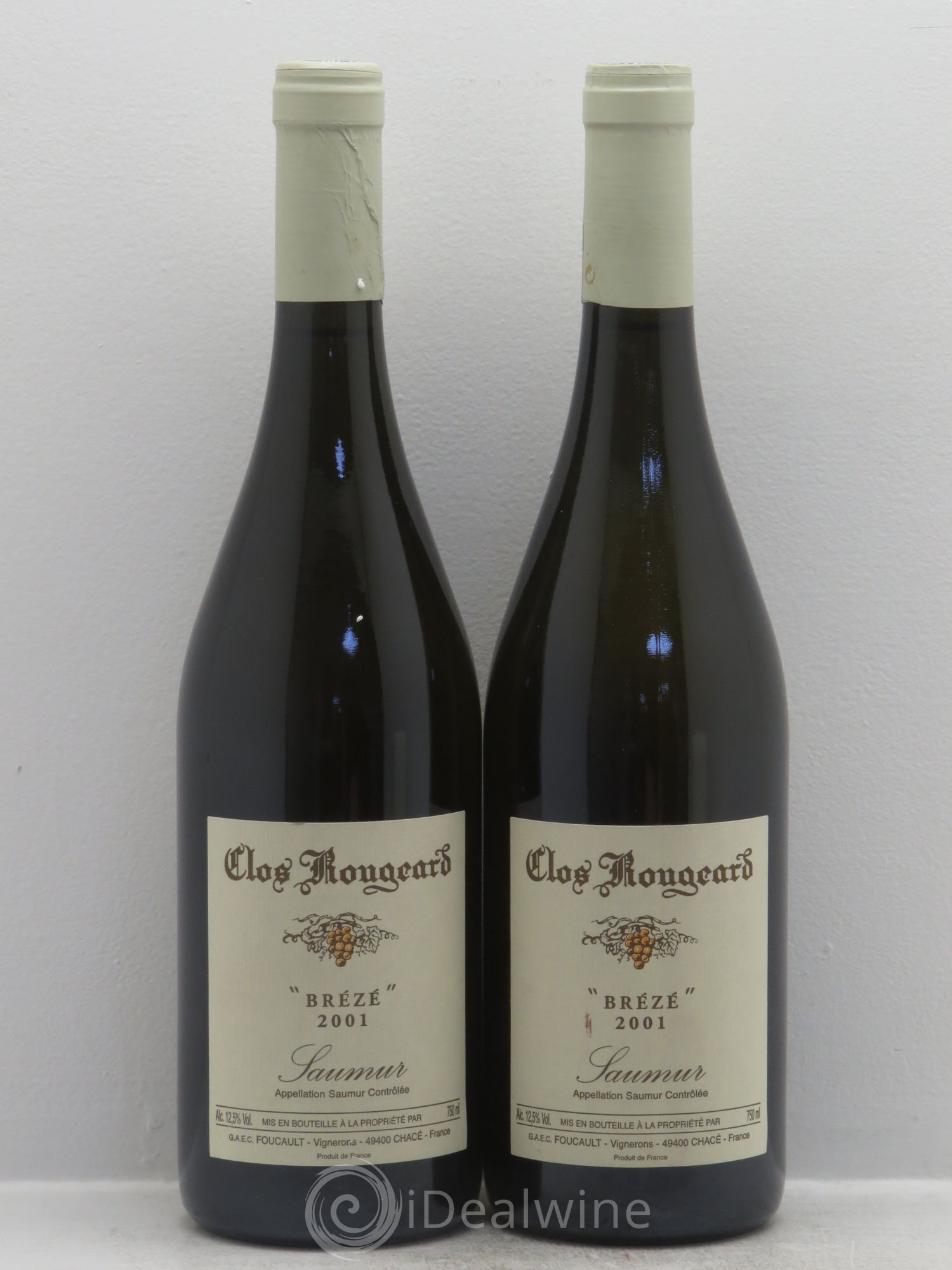 Saumur Brézé Clos Rougeard 2001 - Posten von 2 Flaschen - 0