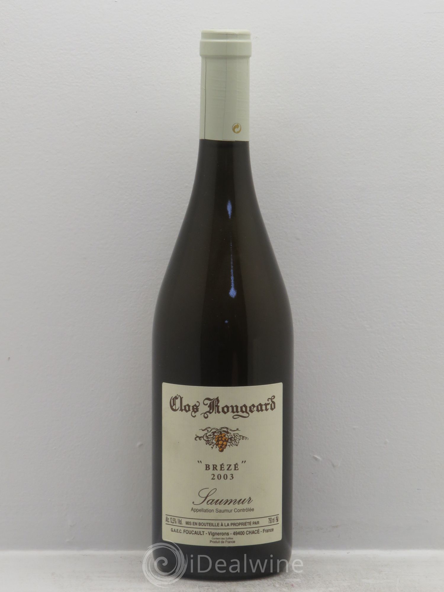 Saumur Brézé Clos Rougeard 2003 - Lot de 1 bouteille - 0