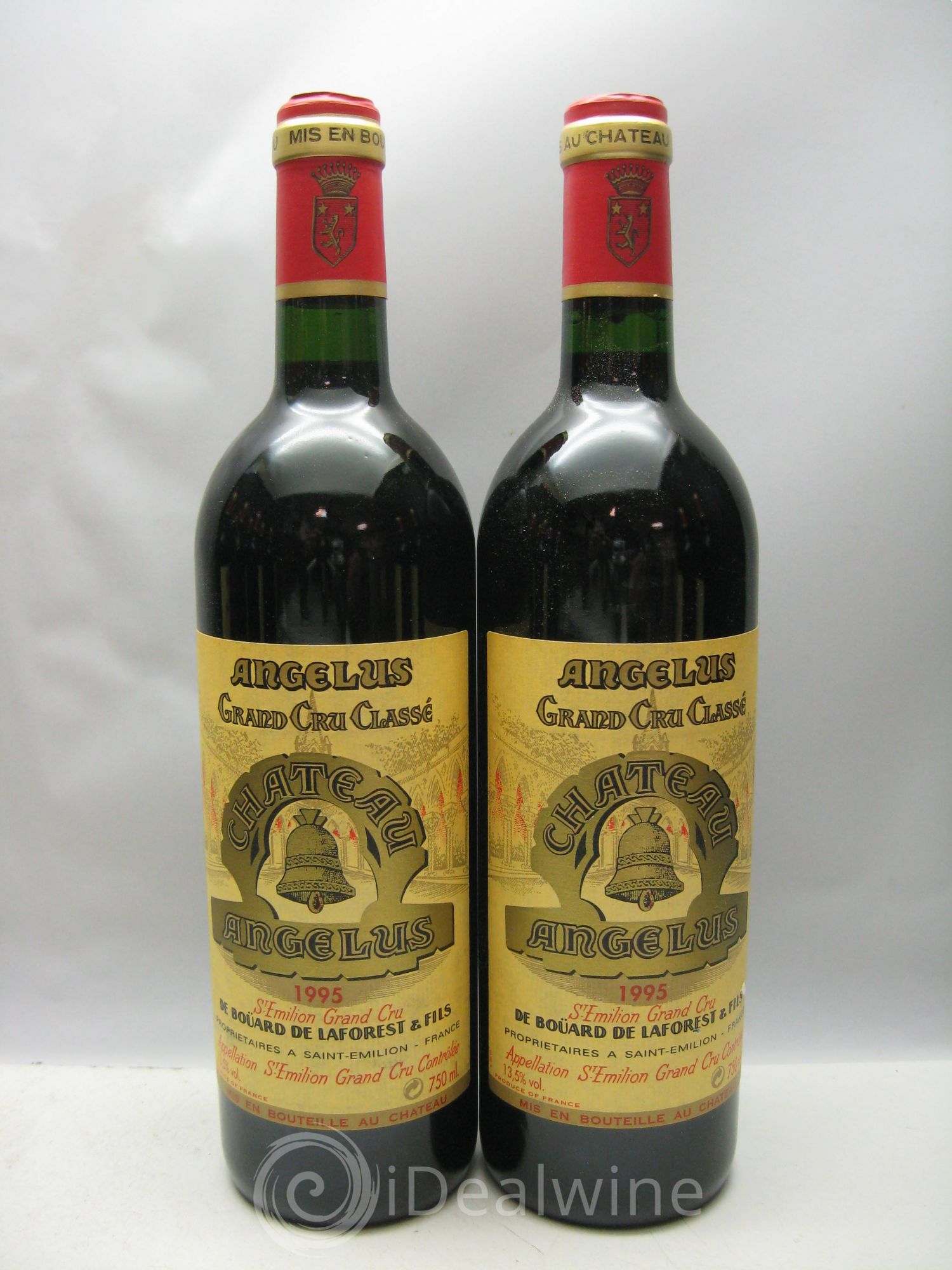 Château Angélus 1er Grand Cru Classé A 1995 - Lot de 12 bouteilles - 1