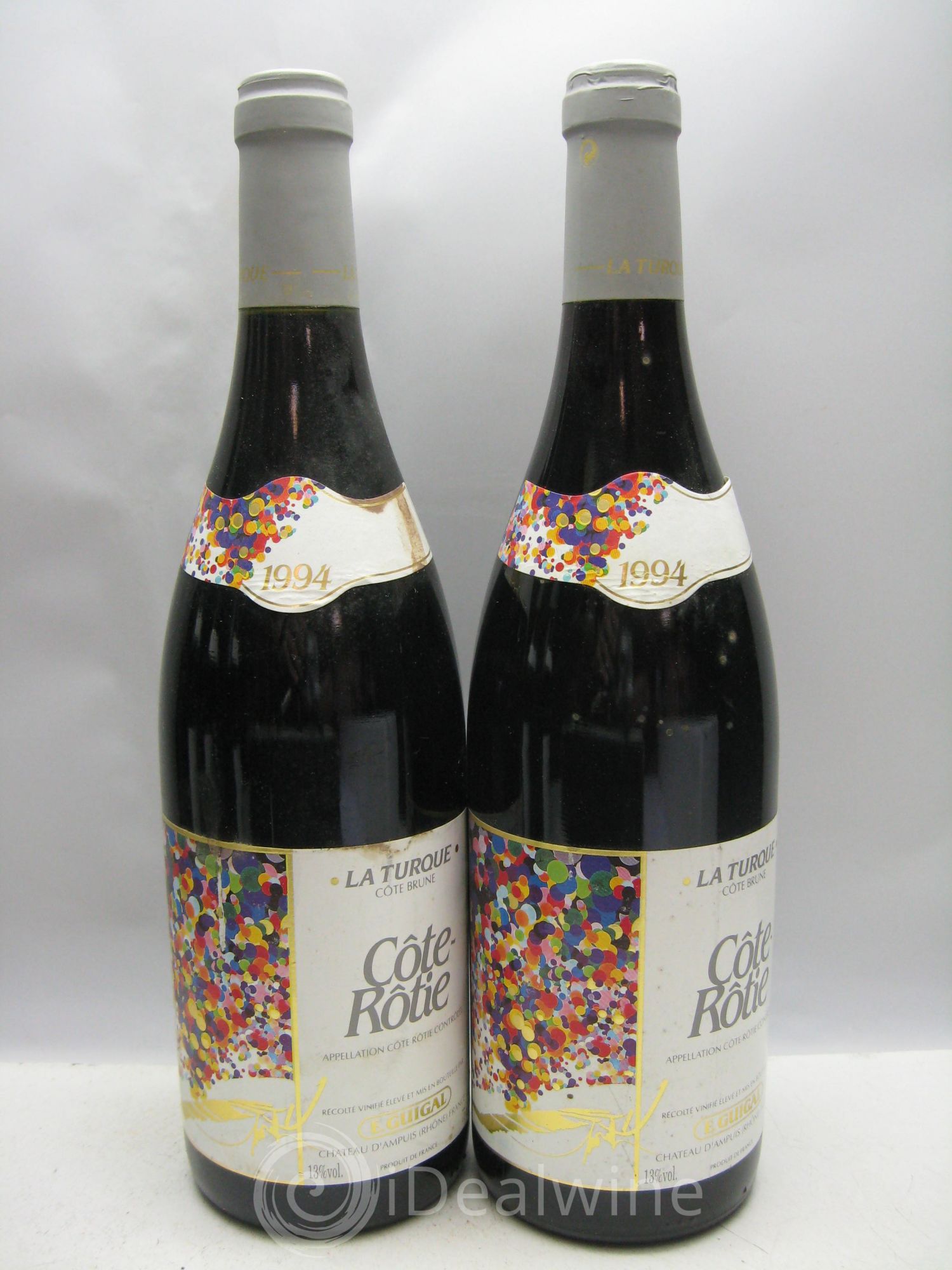 Côte-Rôtie La Turque Guigal 1994 - Lot de 6 bouteilles - 0