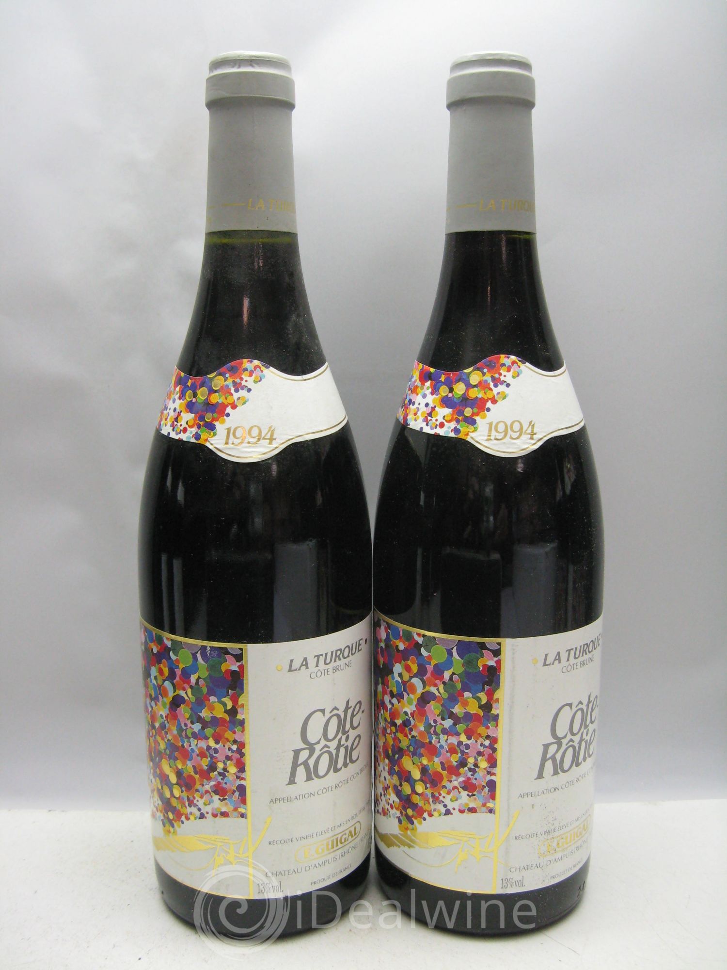 Côte-Rôtie La Turque Guigal 1994 - Lot de 6 bouteilles - 1