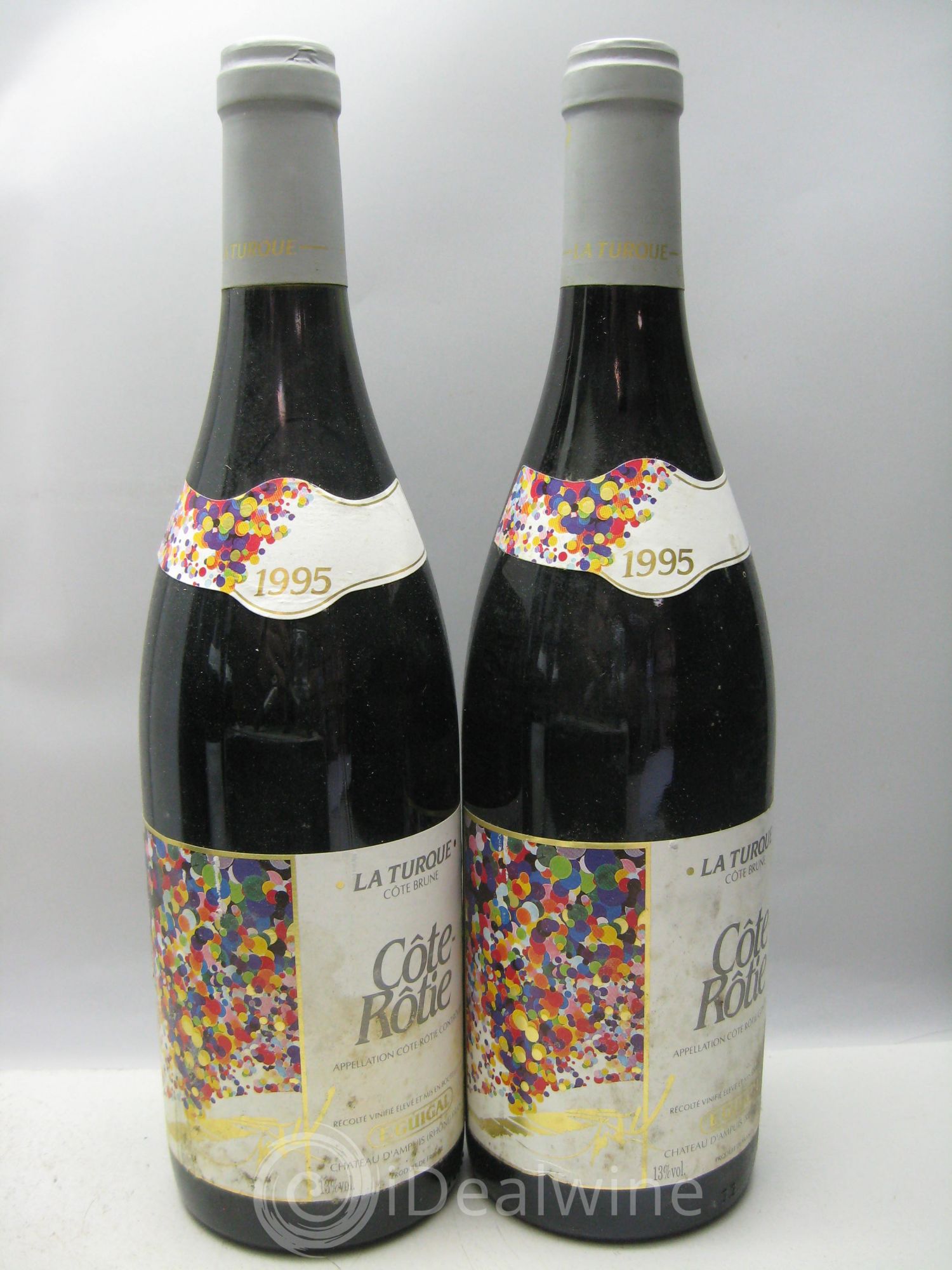 Côte-Rôtie La Turque Guigal 1995 - Lot de 12 bouteilles - 0