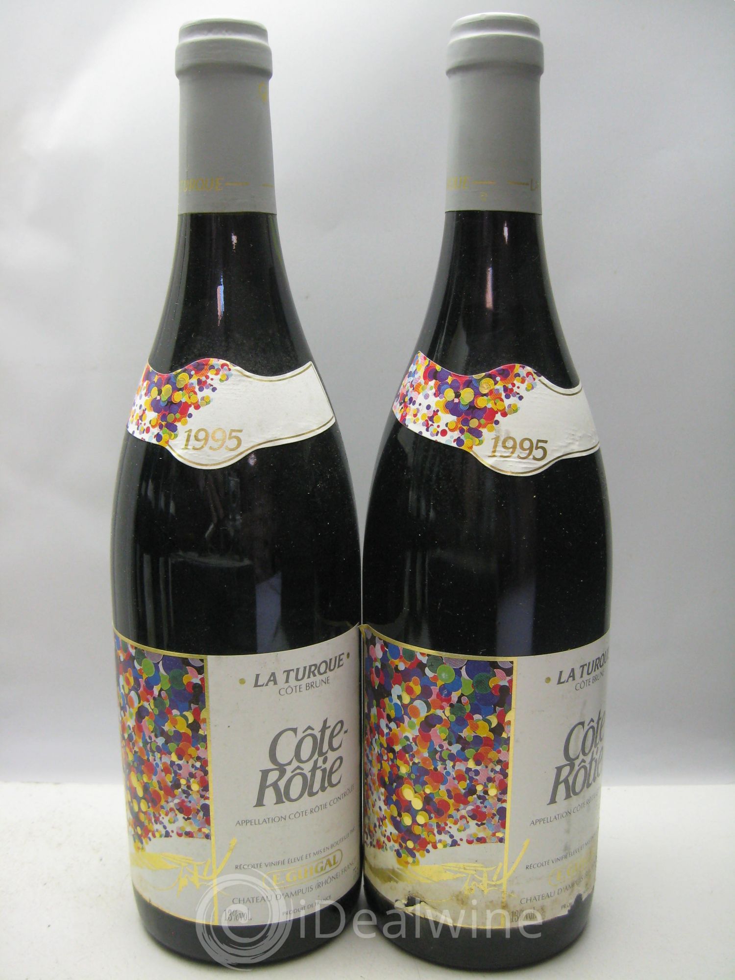 Côte-Rôtie La Turque Guigal 1995 - Lot de 12 bouteilles - 1