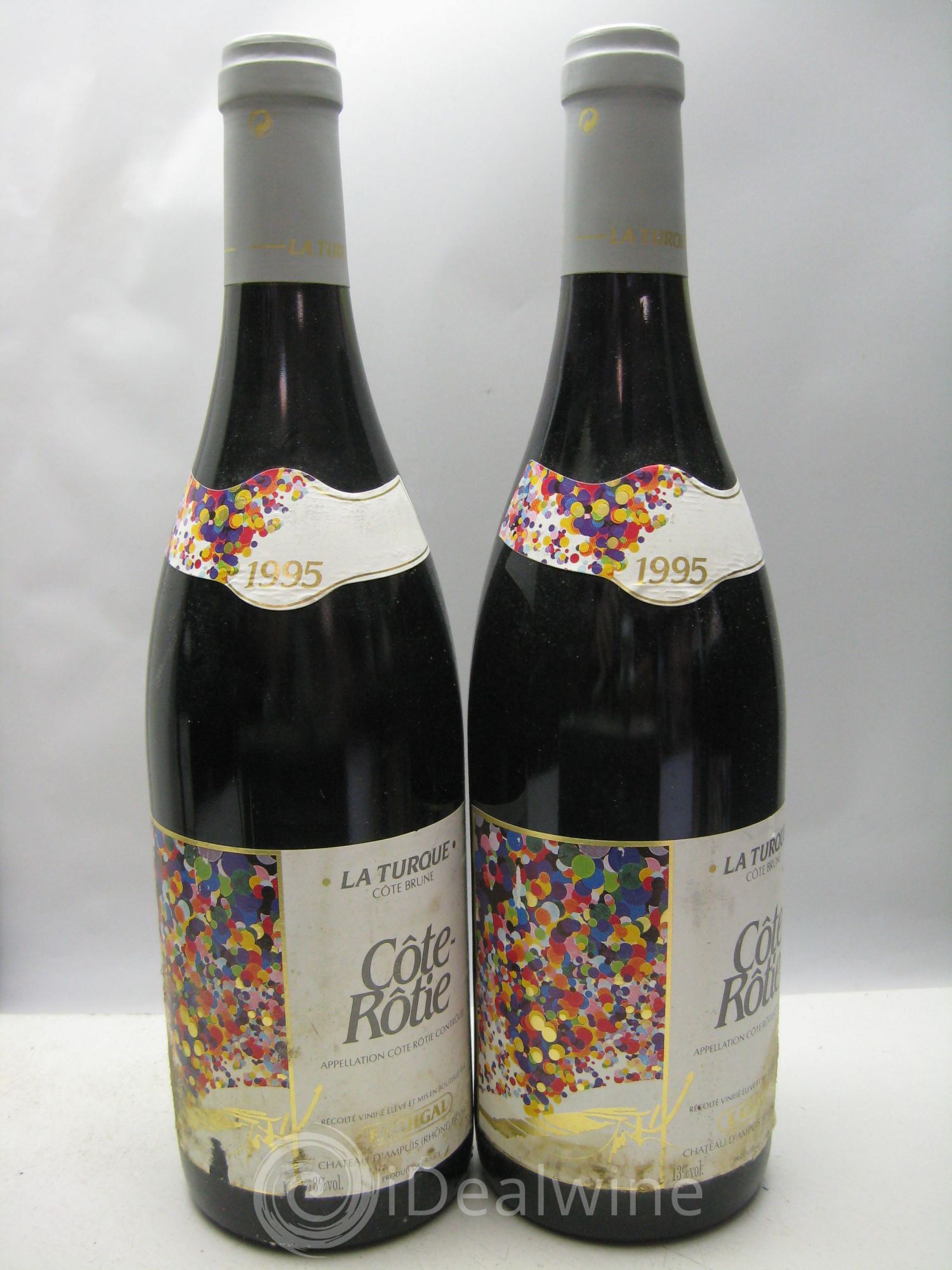 Côte-Rôtie La Turque Guigal 1995 - Lot de 12 bouteilles - 4