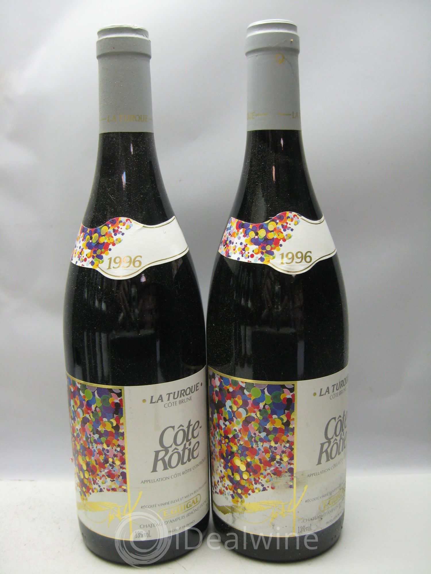 Côte-Rôtie La Turque Guigal (caisse sans couvercle) 1996 - Lot de 12 bouteilles - 1