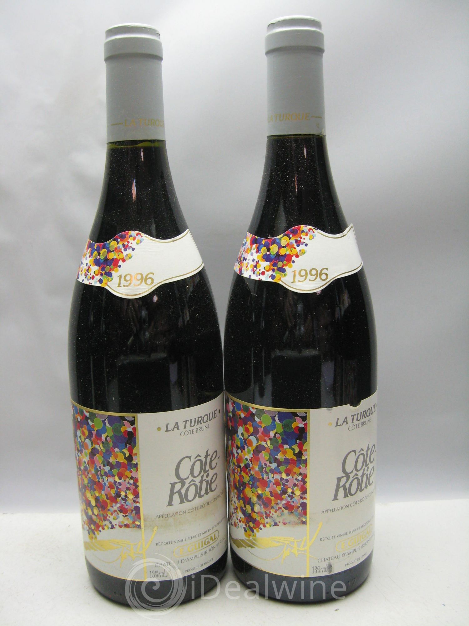 Côte-Rôtie La Turque Guigal (caisse sans couvercle) 1996 - Lot de 12 bouteilles - 4