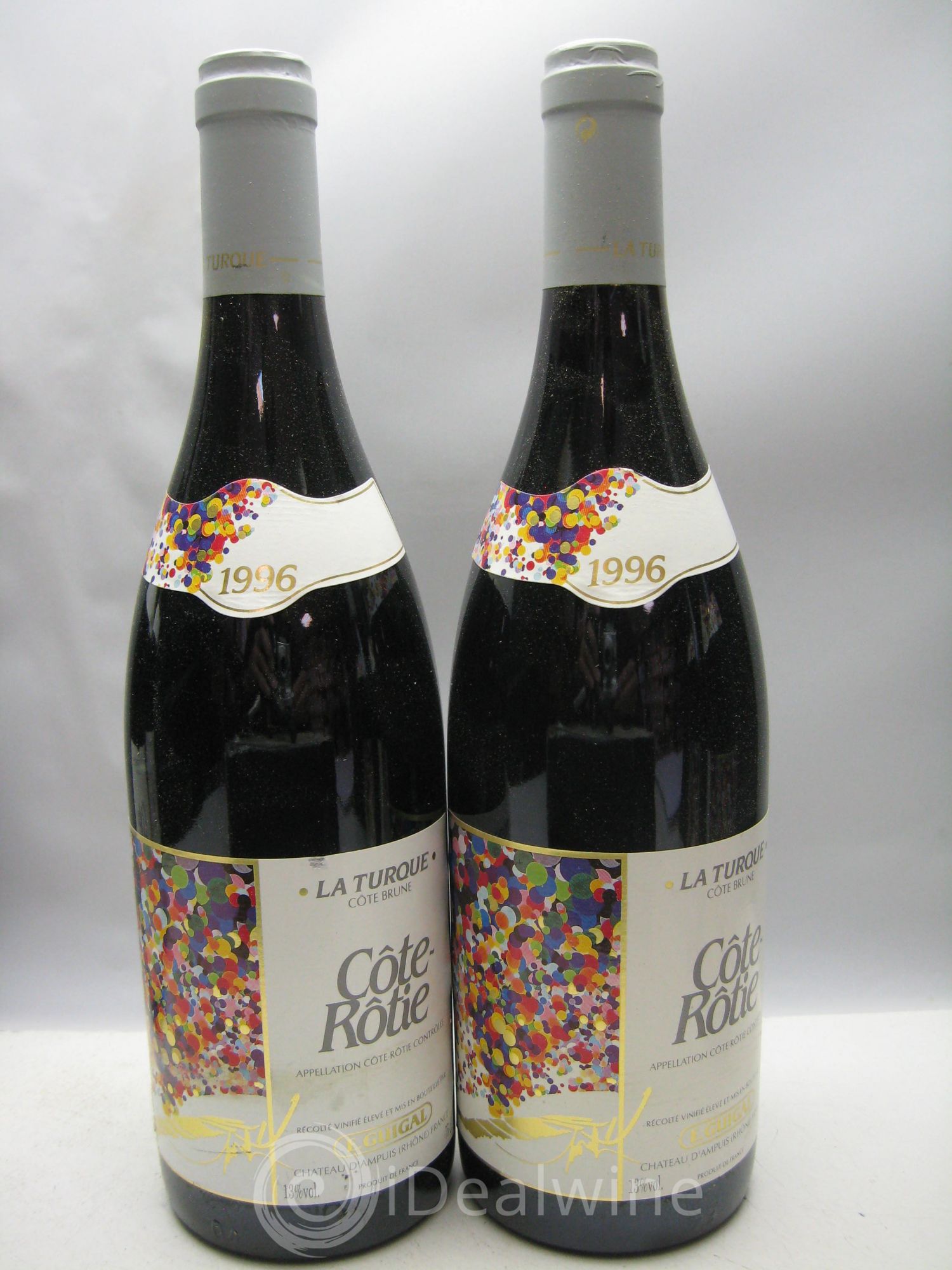 Côte-Rôtie La Turque Guigal (caisse sans couvercle) 1996 - Lot de 12 bouteilles - 5