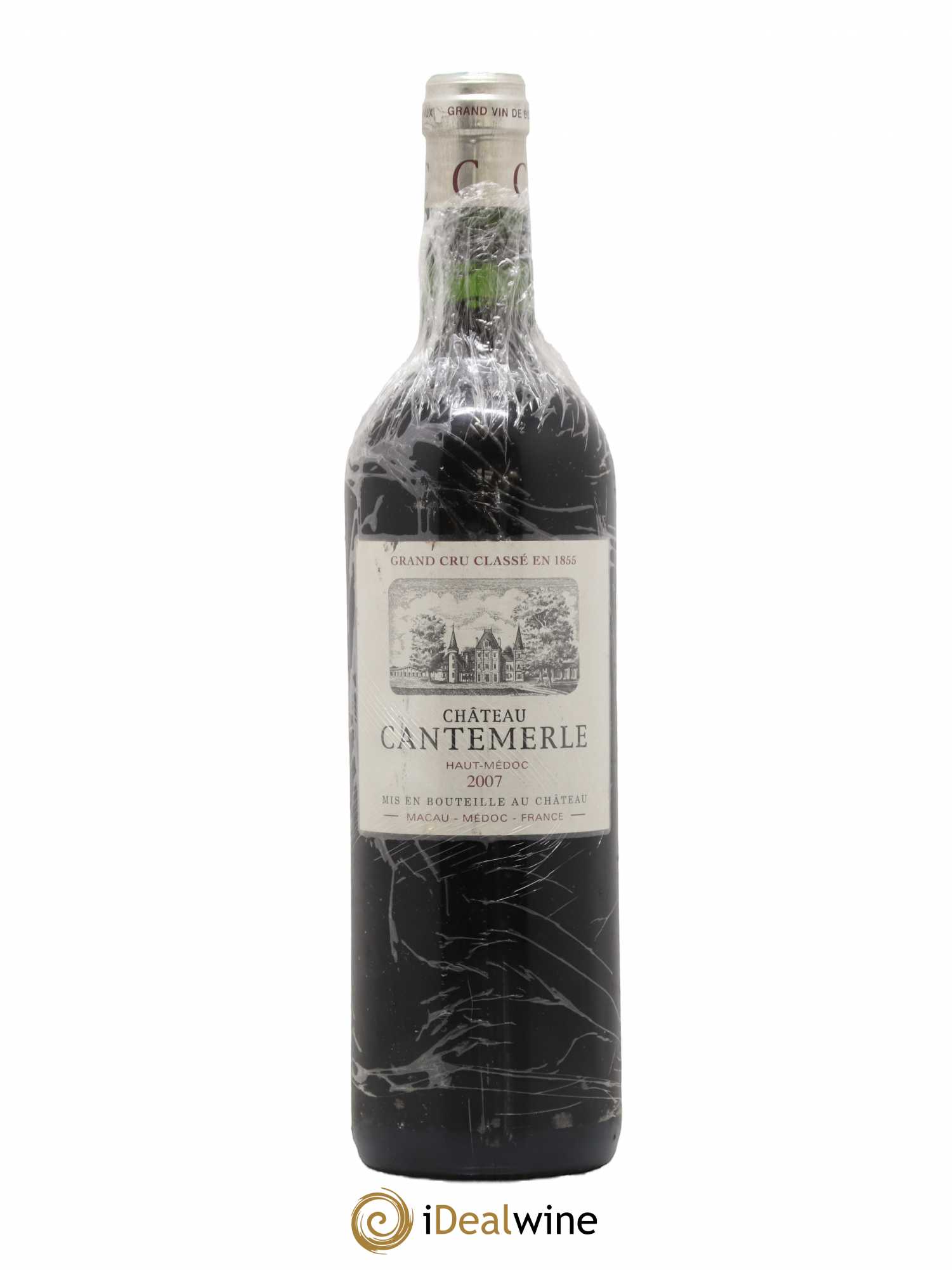 Château Cantemerle 5ème Grand Cru Classé 2007 - Lot de 1 bouteille - 0