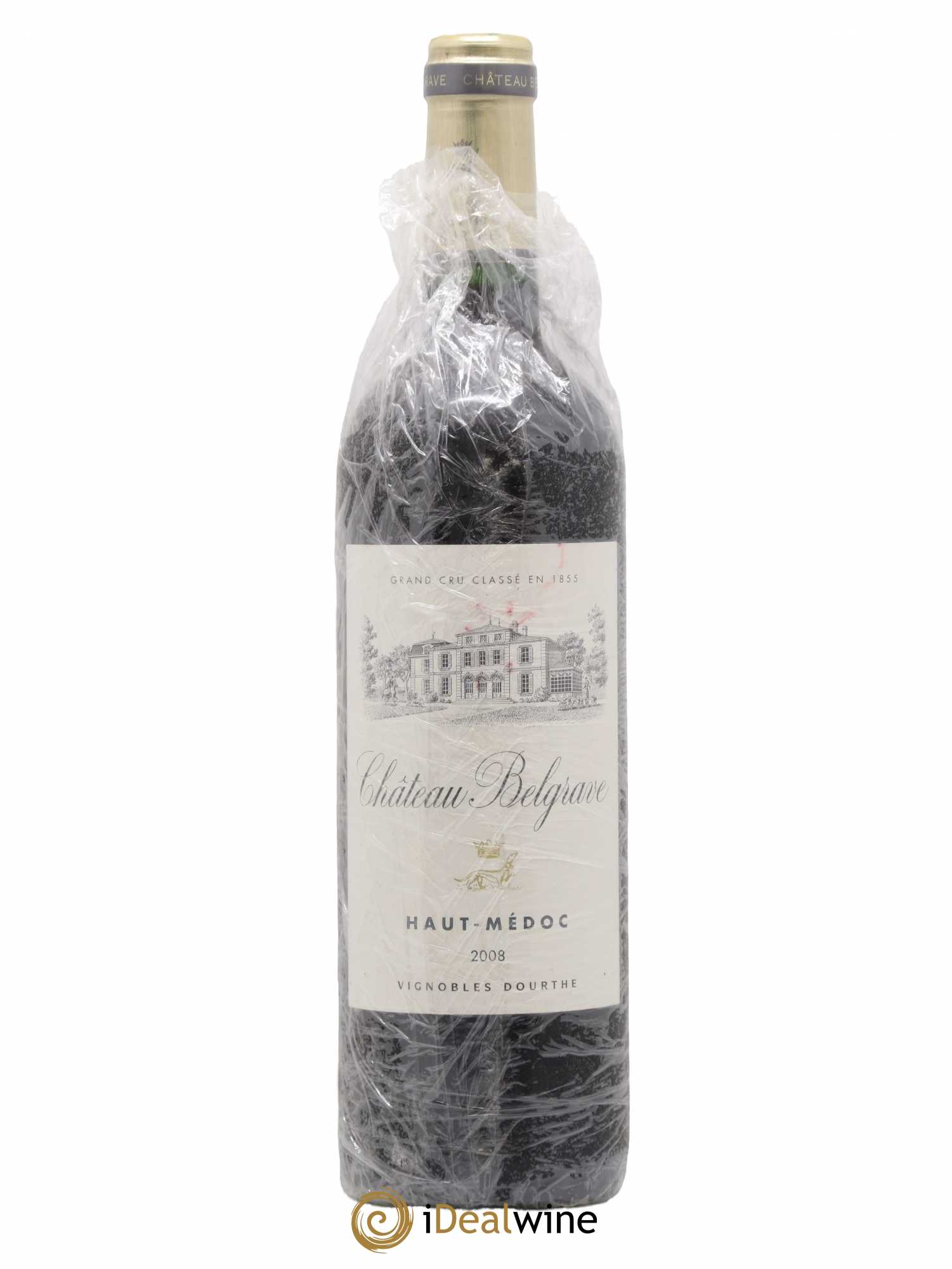 Château Belgrave 5ème Grand Cru Classé 2008 - Lot de 1 bouteille - 0