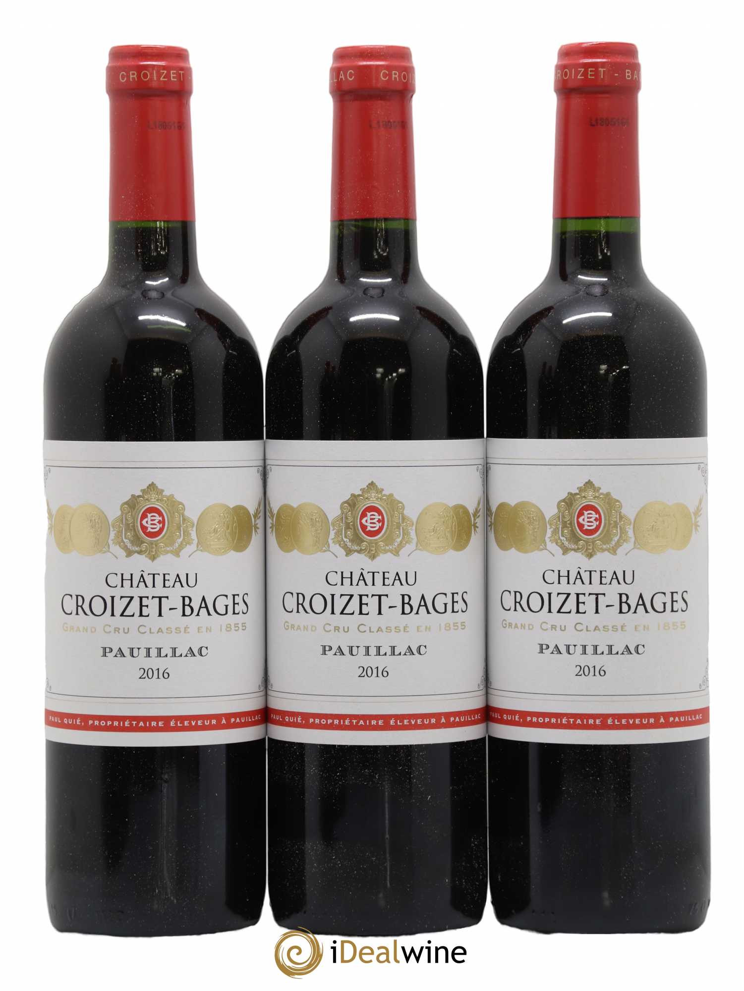 Château Croizet Bages 5ème Grand Cru Classé 2016 - Lot de 6 bouteilles - 2