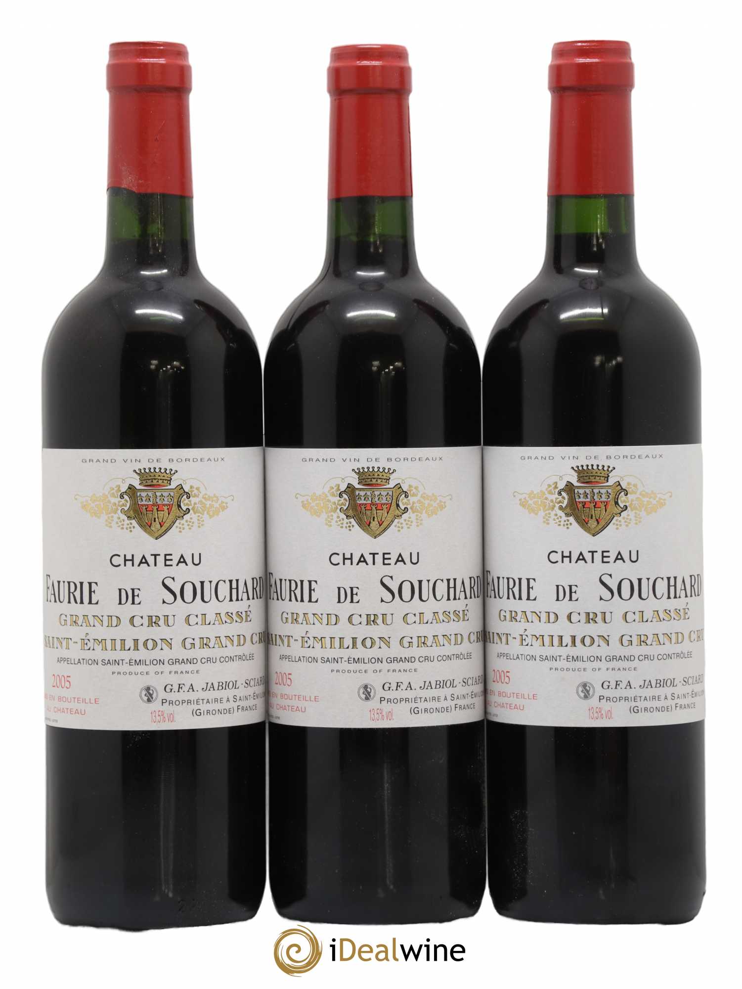 Château Faurie de Souchard Grand Cru Classé 2005 - Lot de 6 bouteilles - 2