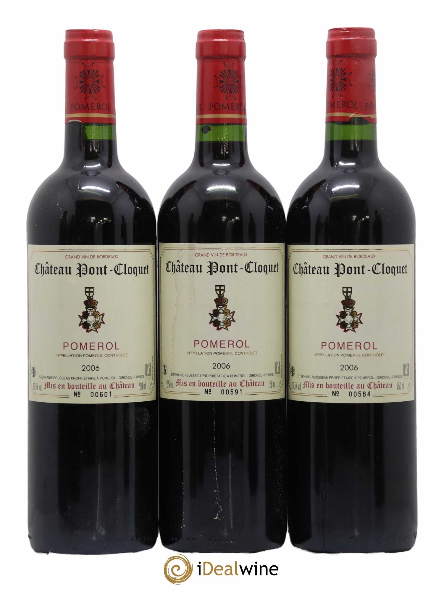 Pomerol Château Pont Cloquet 2006 - Posten von 6 Flaschen - 1