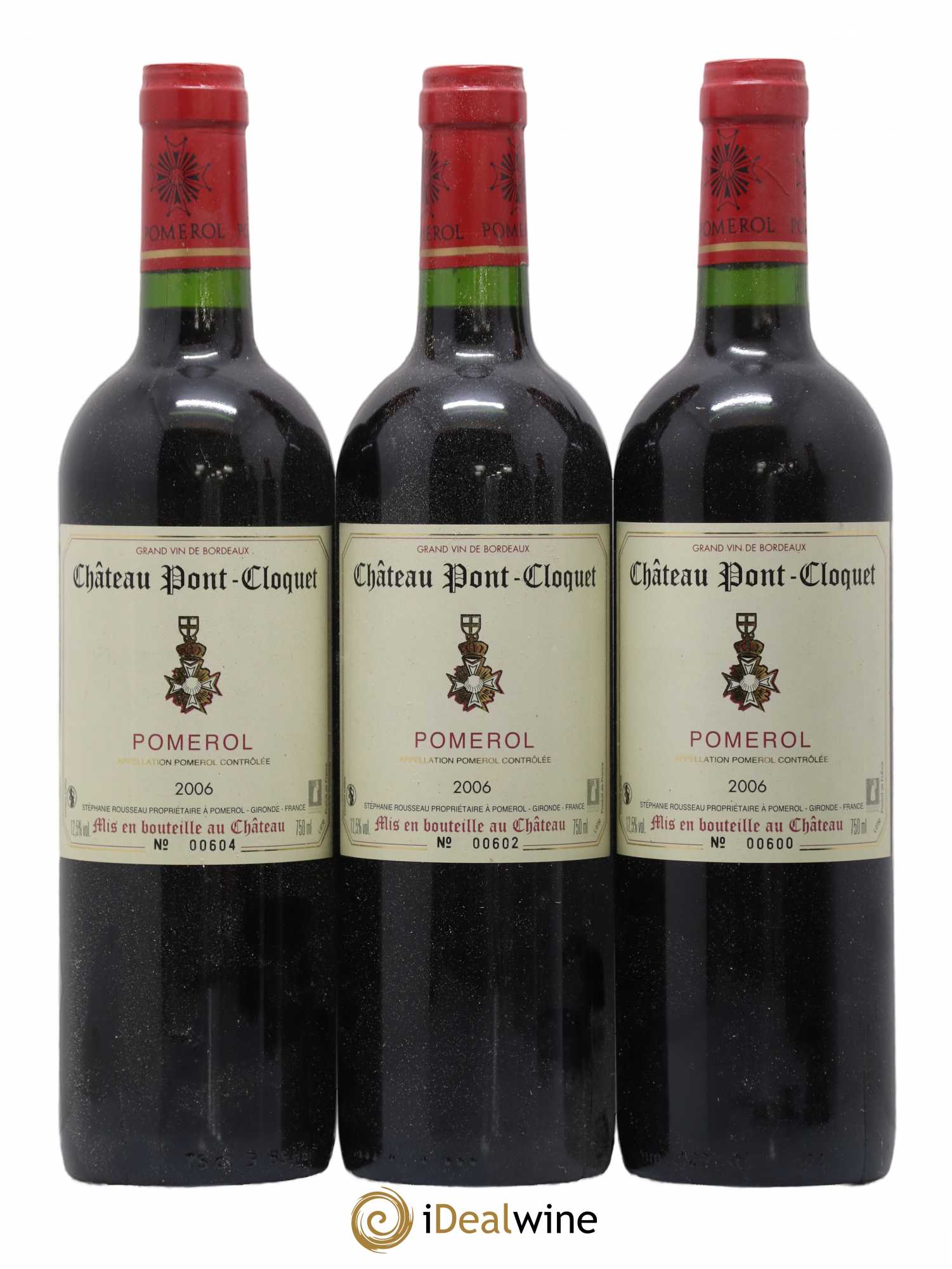 Pomerol Château Pont Cloquet 2006 - Posten von 6 Flaschen - 2