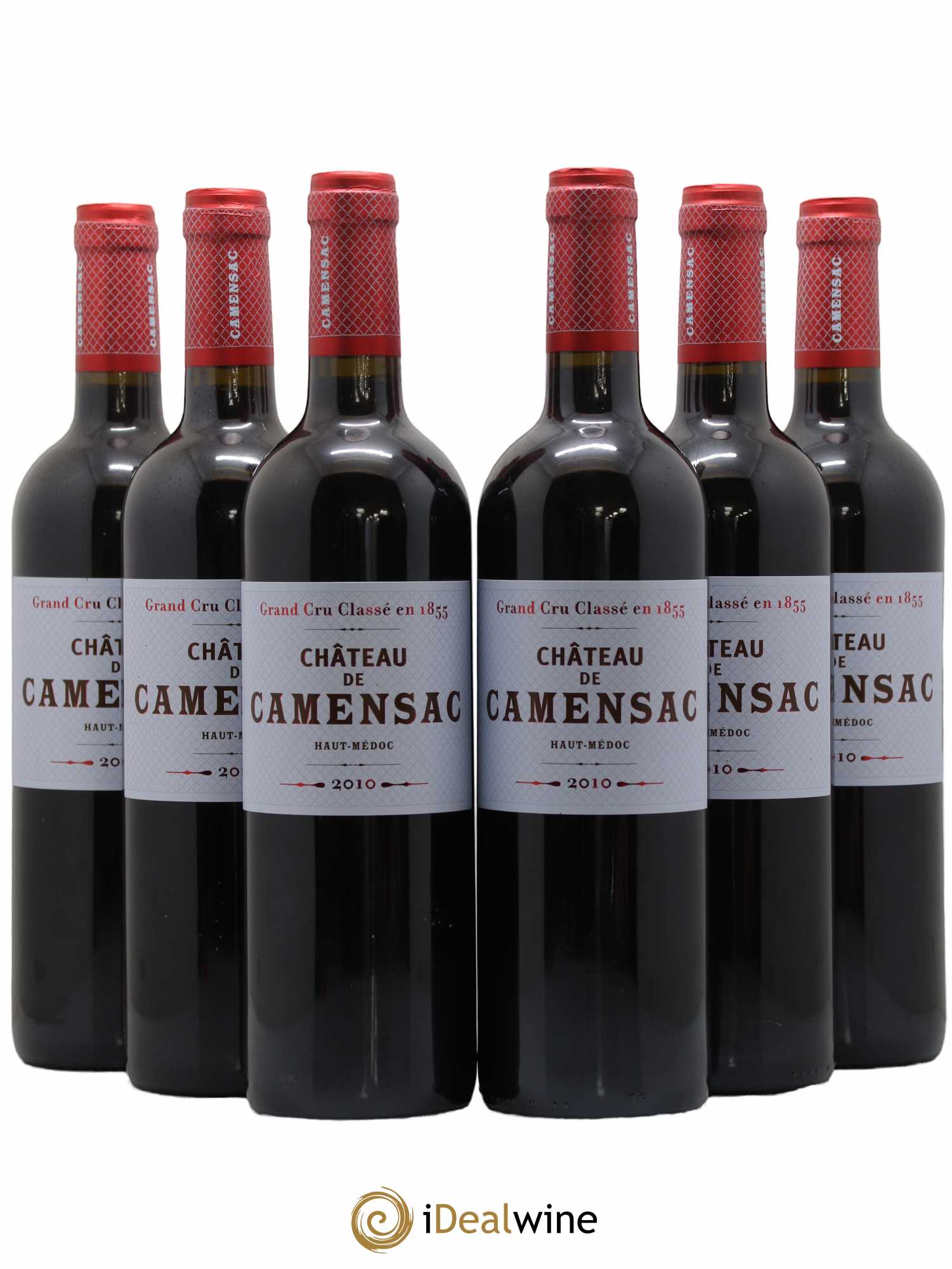 Château Camensac 5ème Grand Cru Classé 2010 - Lot de 6 bouteilles - 0