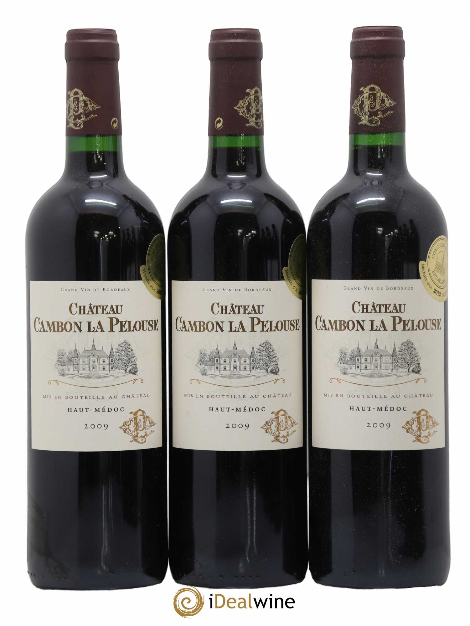Château Cambon la Pelouse Cru Bourgeois 2009 - Lot de 6 bouteilles - 2