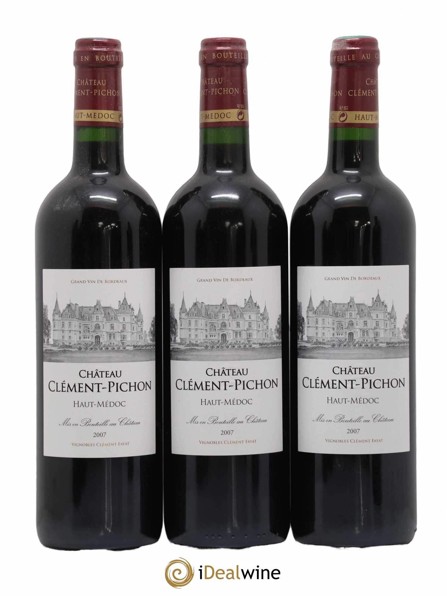 Château Clément-Pichon Cru Bourgeois 2007 - Lot de 6 bouteilles - 1