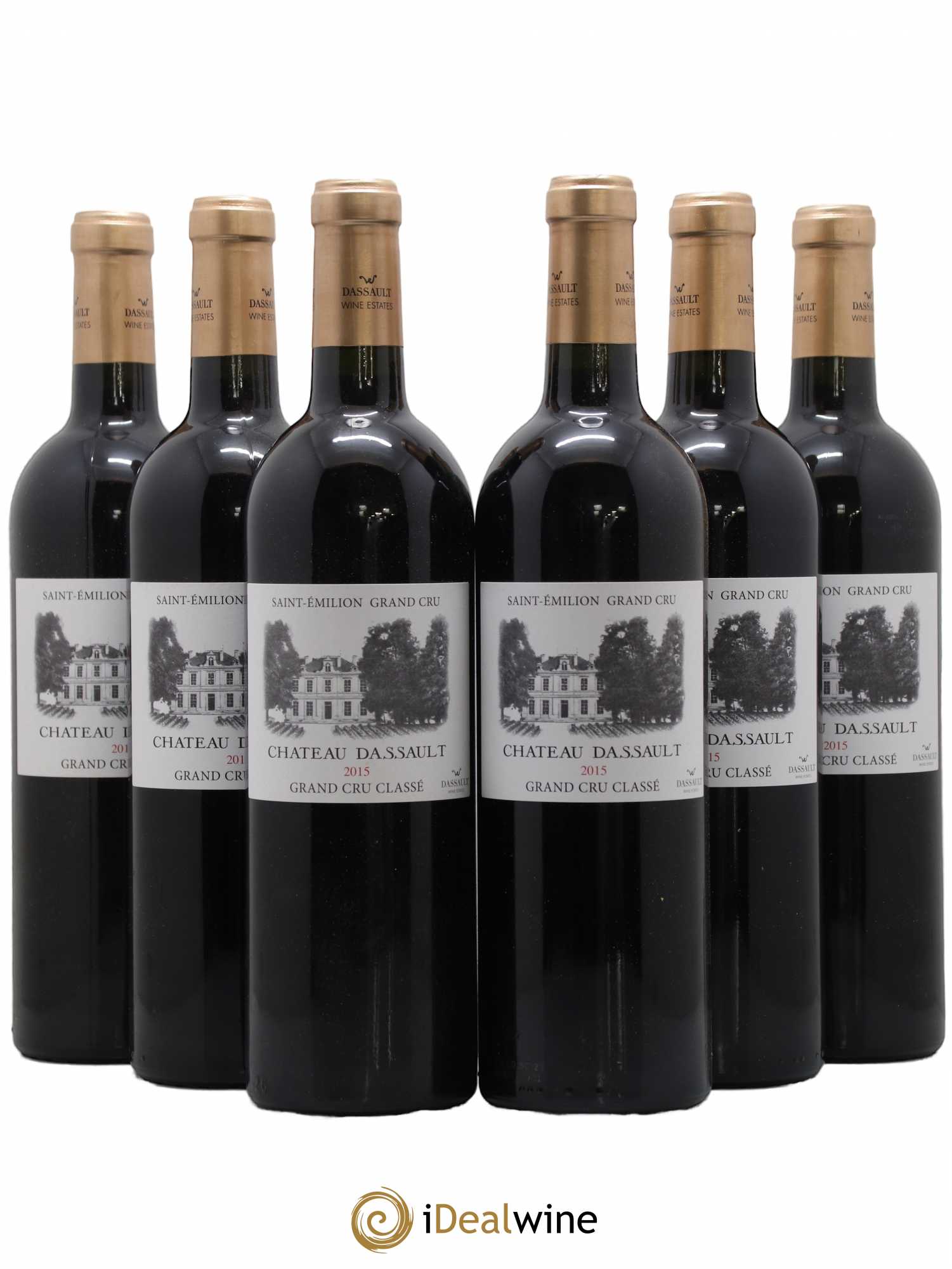 Château Dassault Grand Cru Classé 2015 - Lot de 6 bouteilles - 0