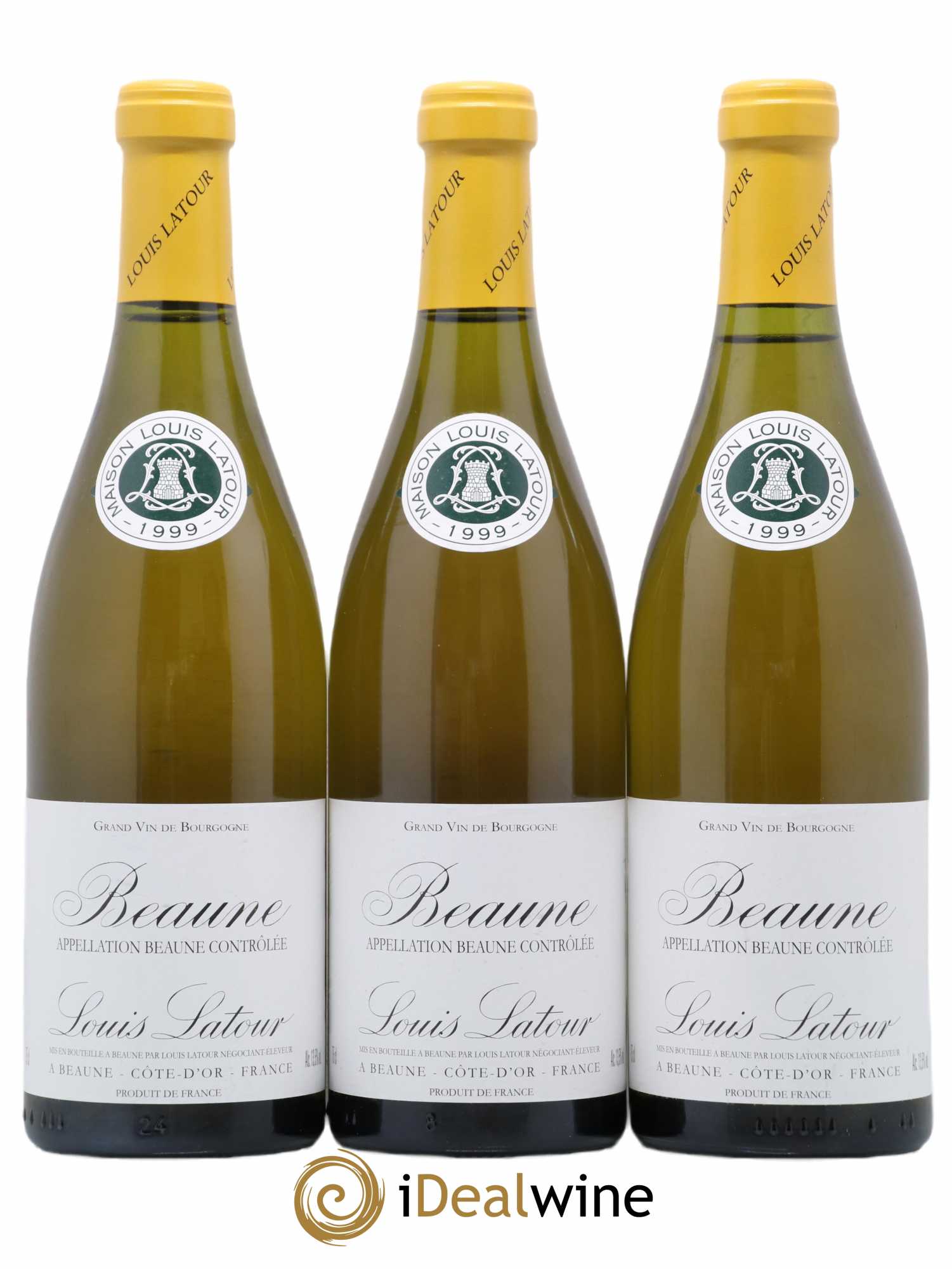 Beaune Louis Latour 1999 - Lot de 3 bouteilles - 0