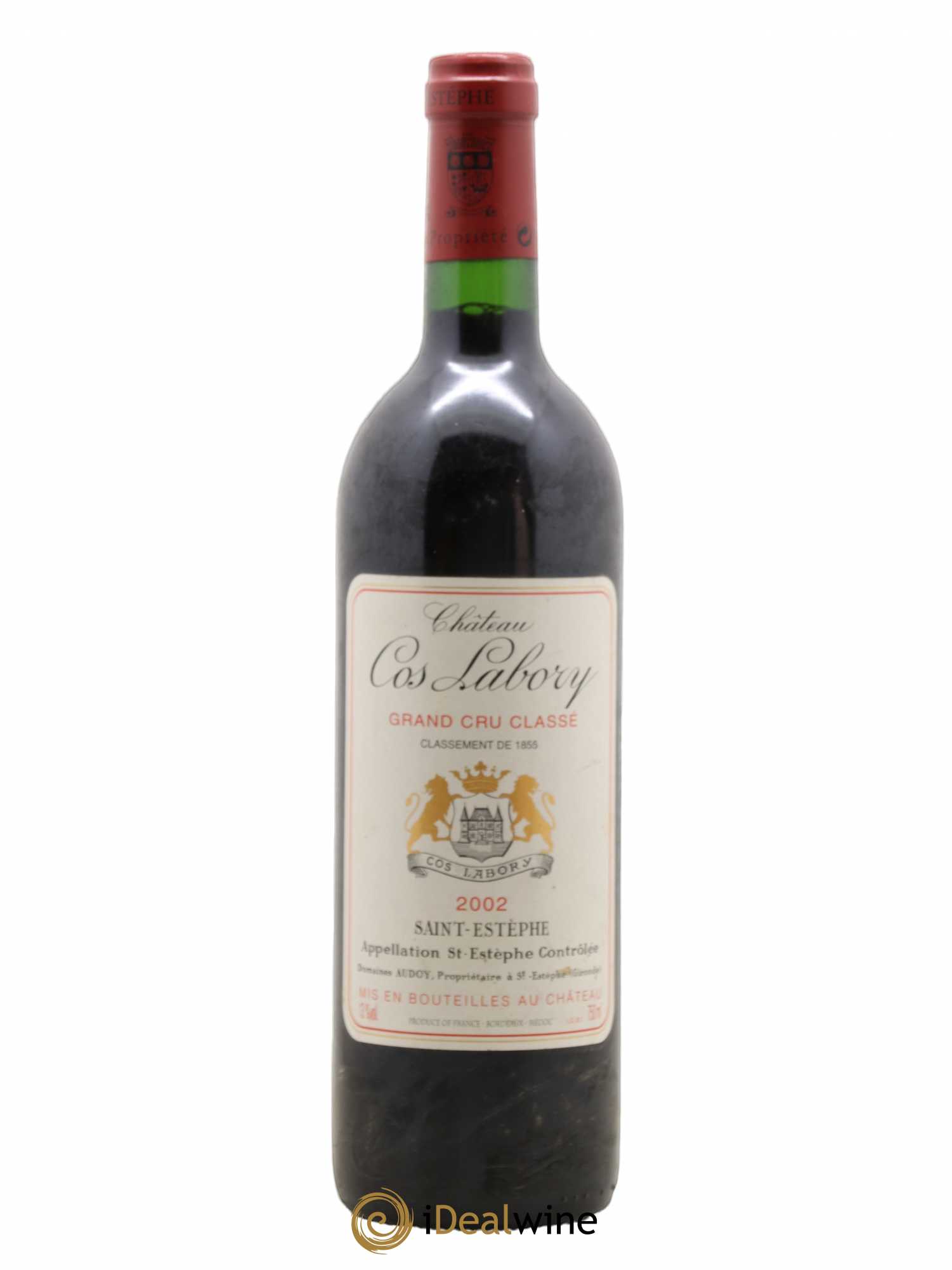 Château Cos Labory 5ème Grand Cru Classé 2002 - Lot de 1 bouteille - 0