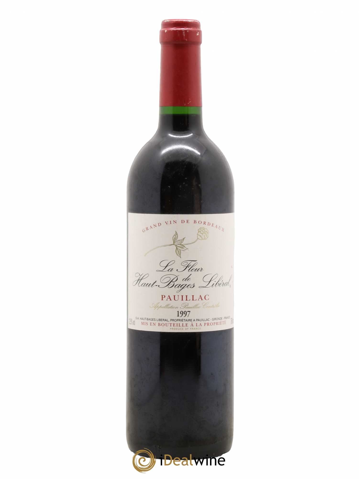 Pauillac La Fleur De Haut Bages Liberal 1997 - Lot de 1 bouteille - 0