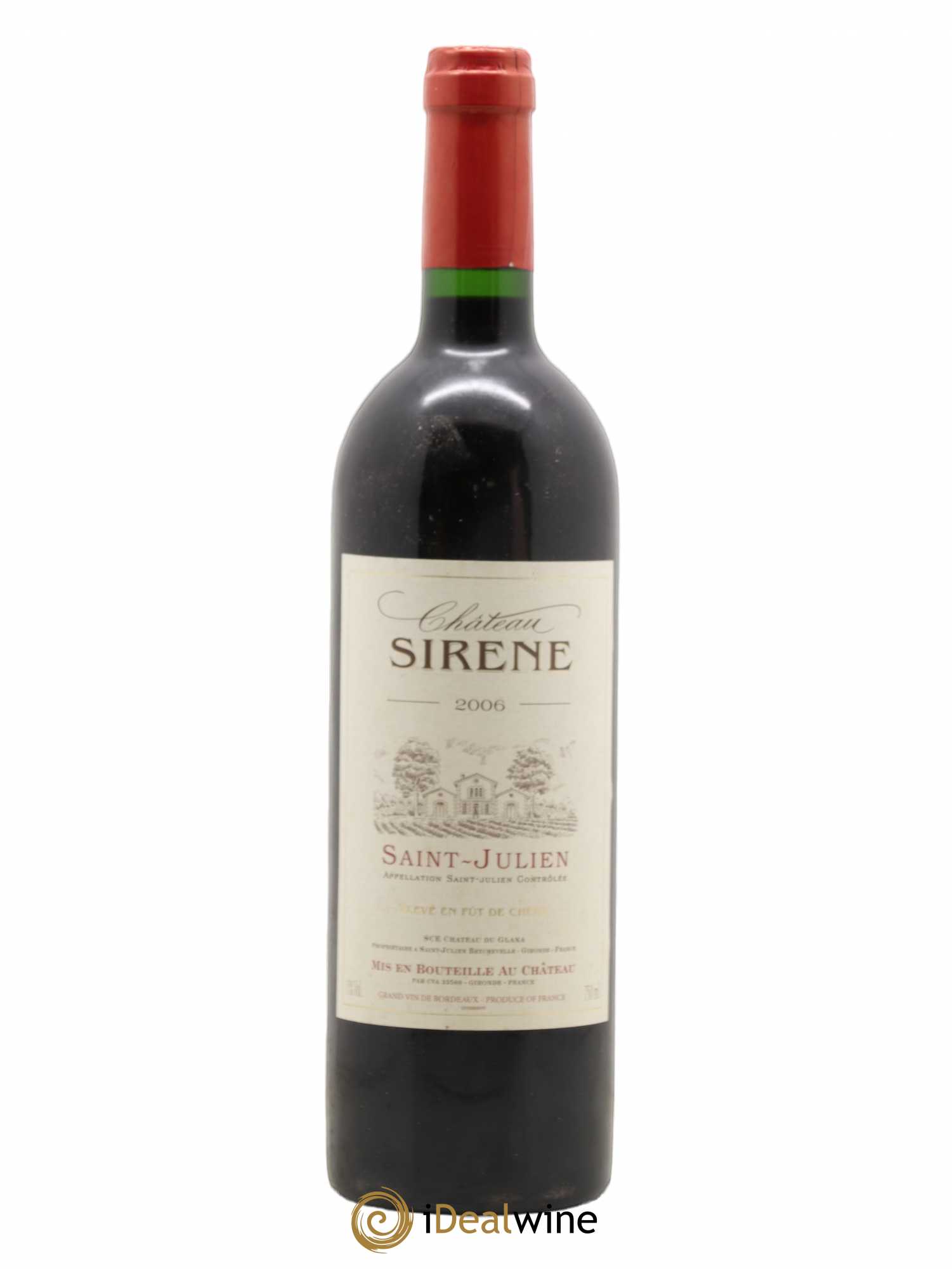 Saint-Julien Château Sirene 2006 - Lot de 1 bouteille - 0