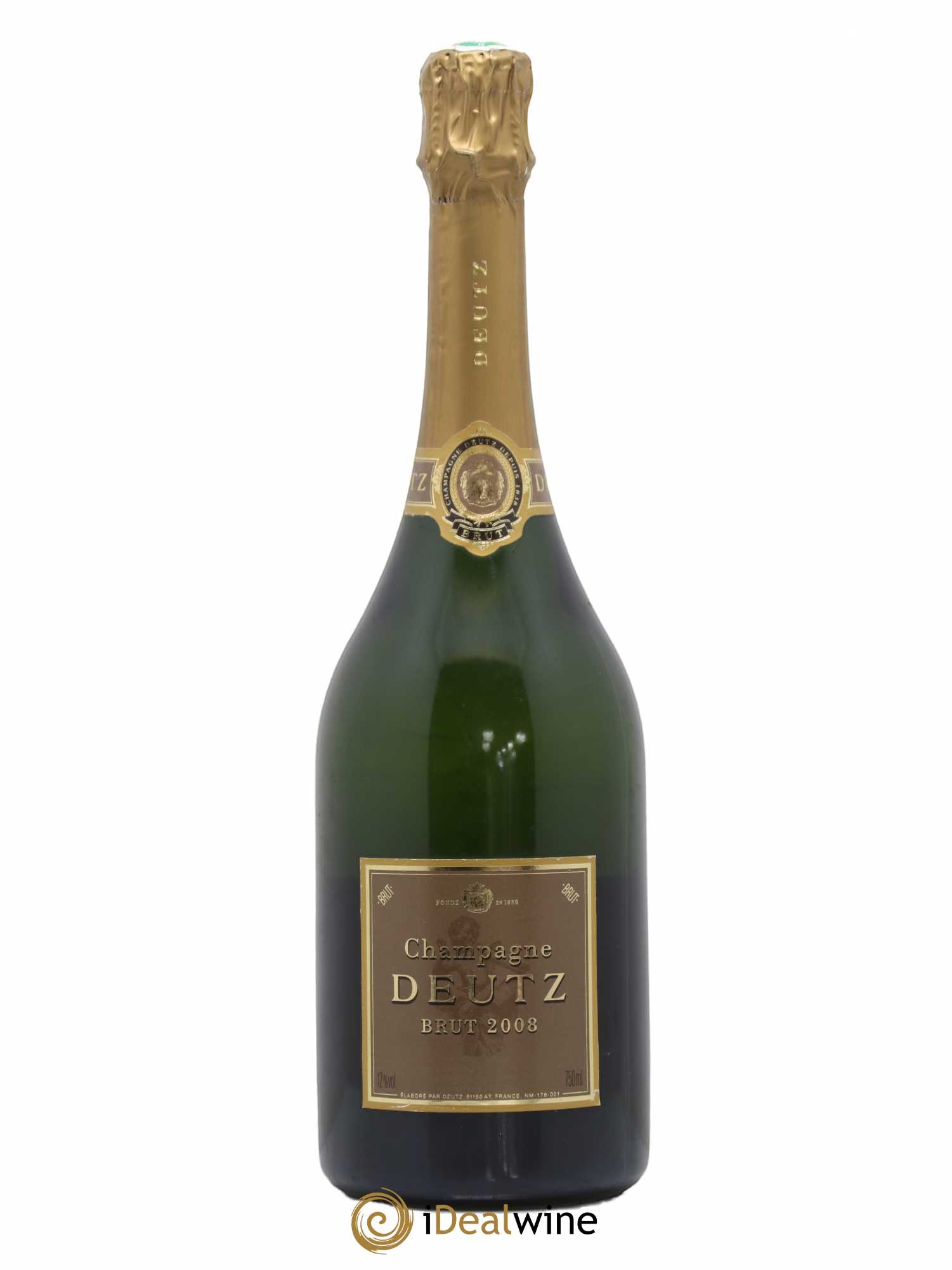 Brut Deutz 2008 - Lot de 1 bouteille - 0