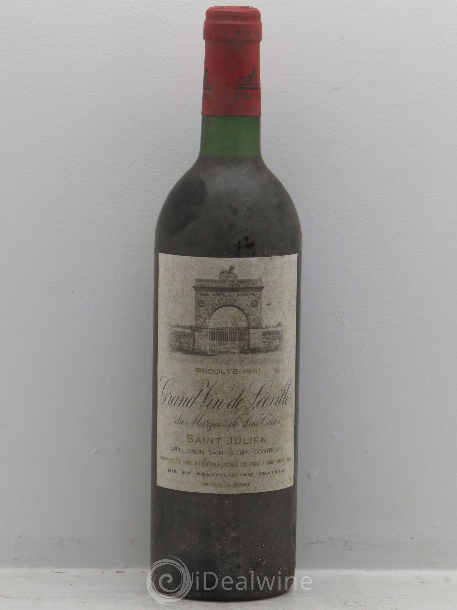 Château Léoville Las Cases 2ème Grand Cru Classé 1981 - Lot de 1 bouteille - 0