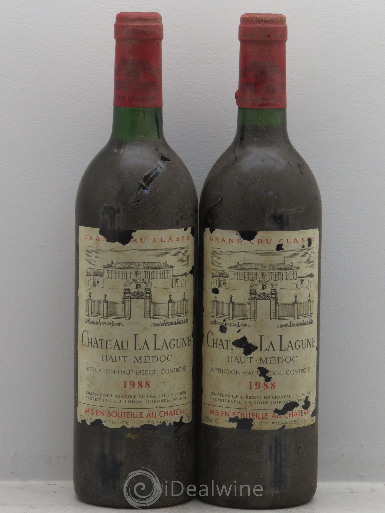 Château la Lagune 3ème Grand Cru Classé 1988 - Lot de 2 bouteilles - 0