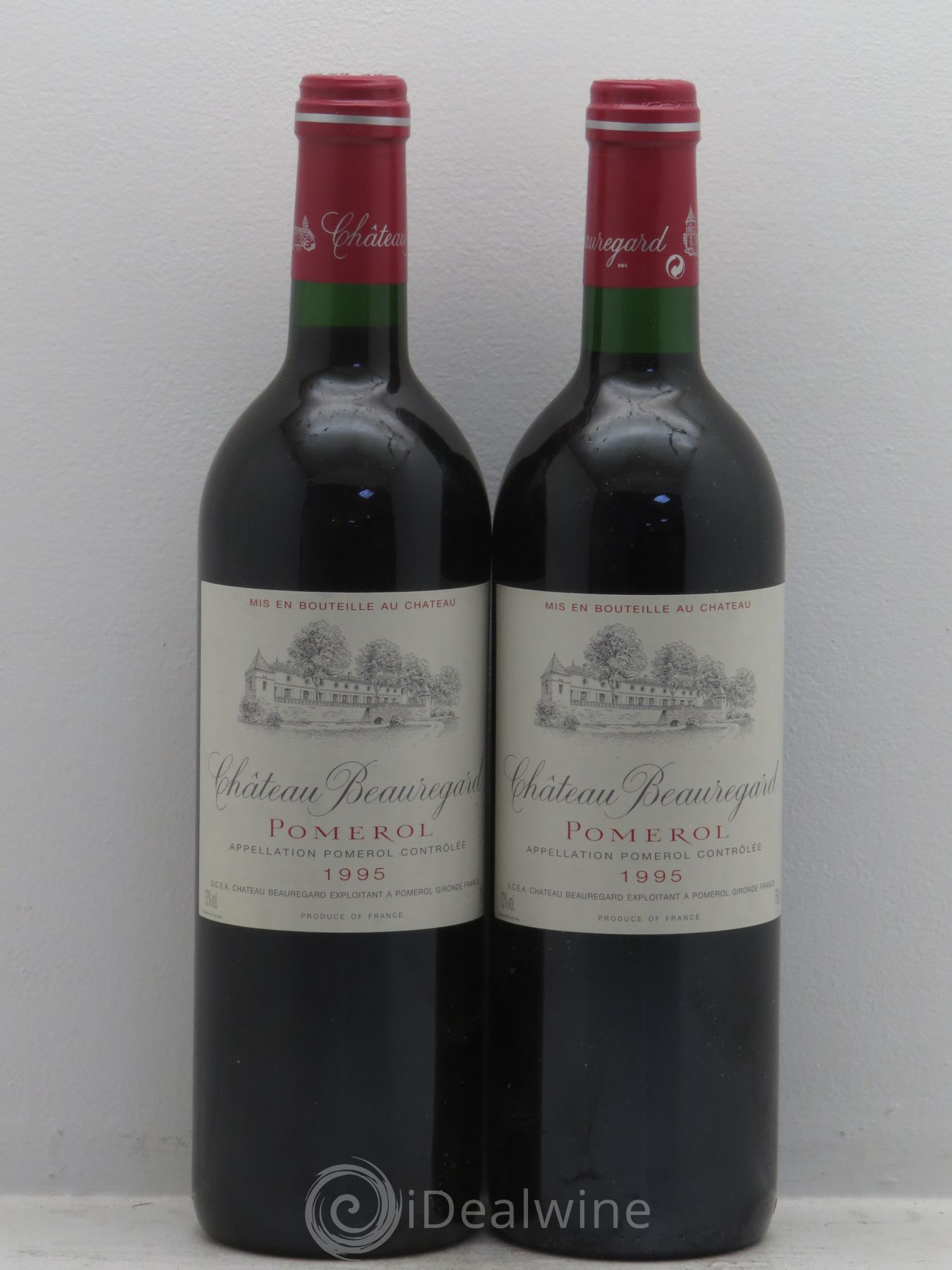 Château Beauregard (sans prix de réserve) 1995 - Lot de 2 bouteilles - 0