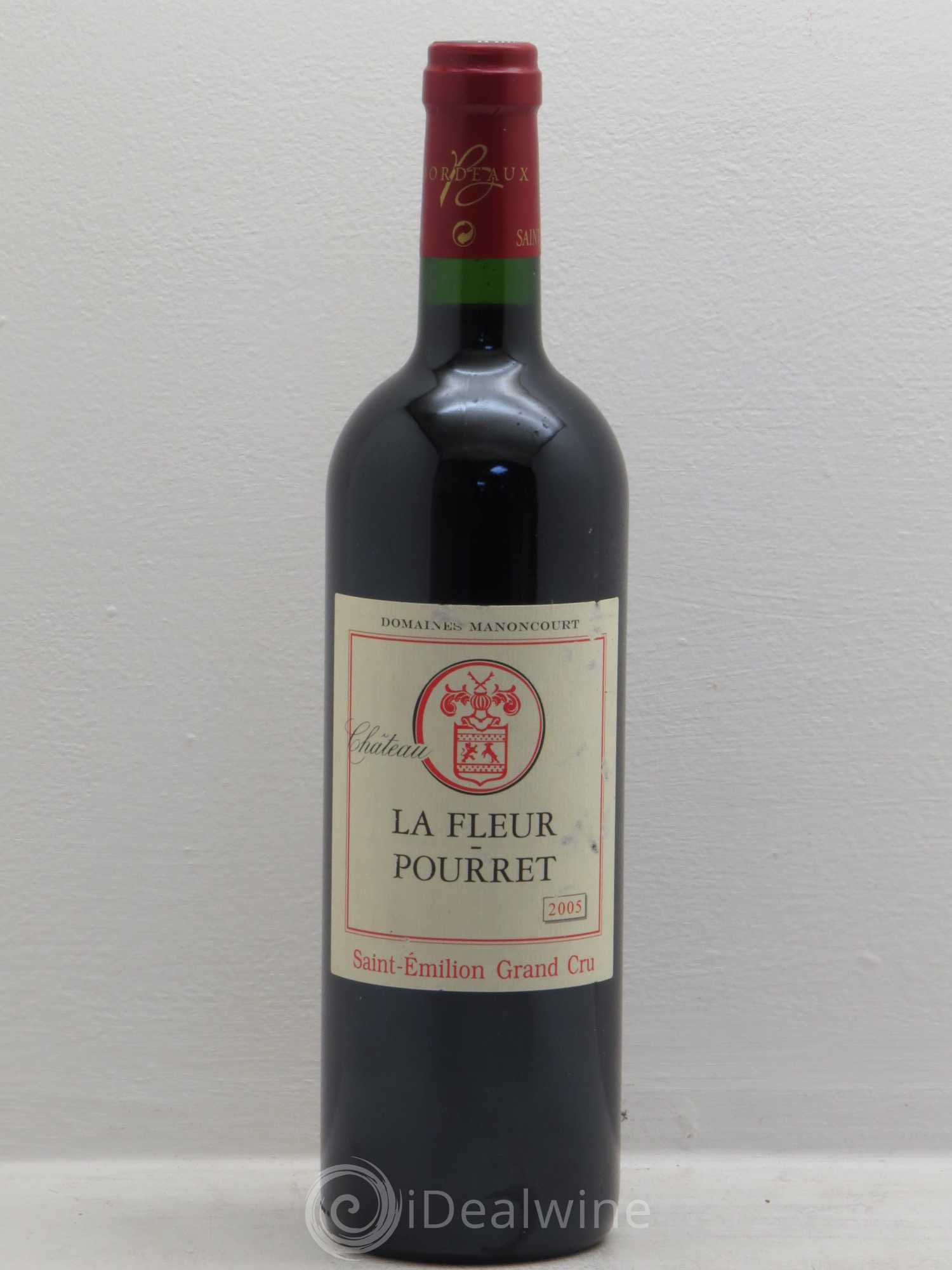 Saint-Émilion fleur pourret 2005 - Posten von 12 Flaschen - 0