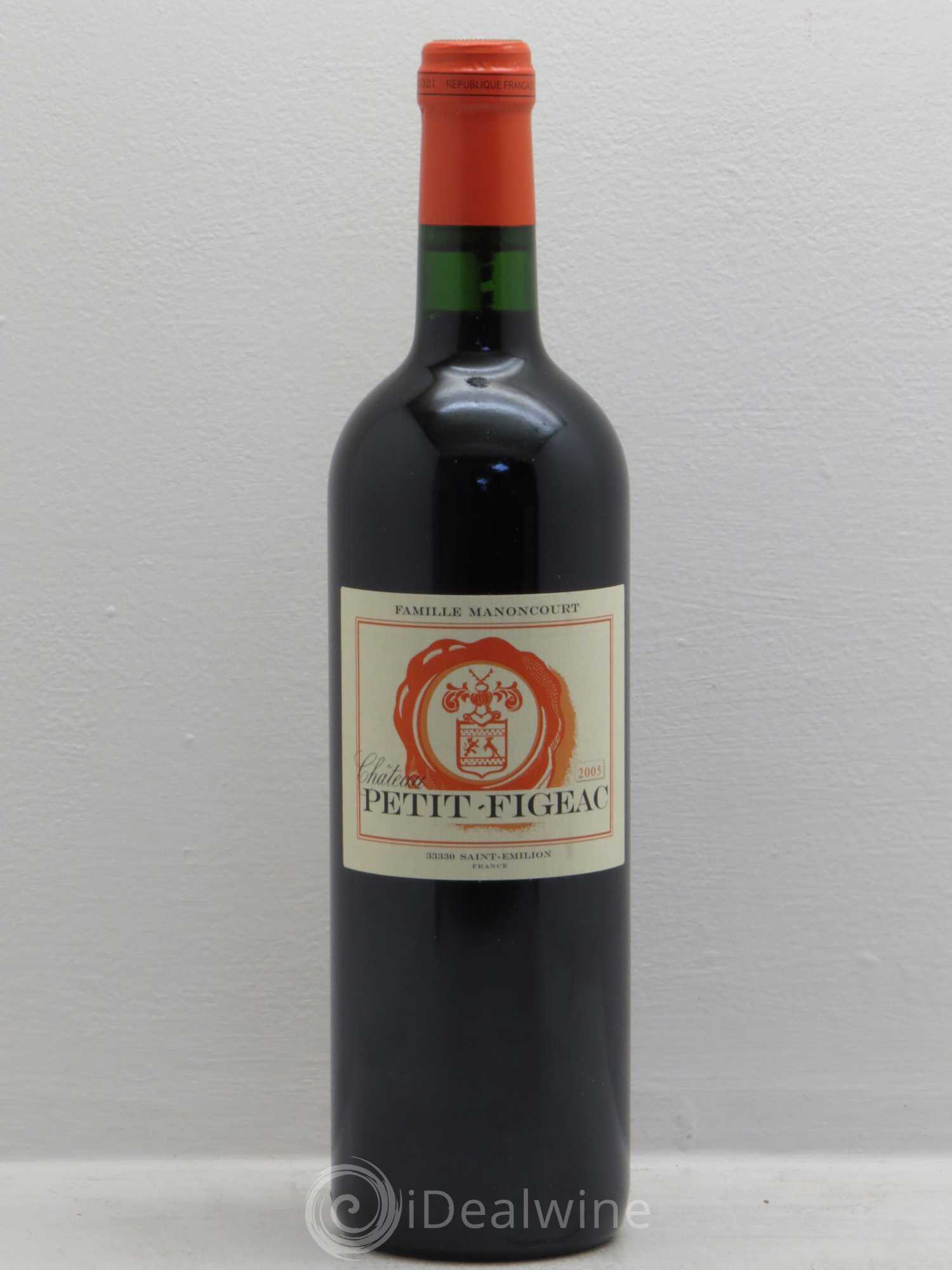 Petit Figeac 2005 - Posten von 12 Flaschen - 0