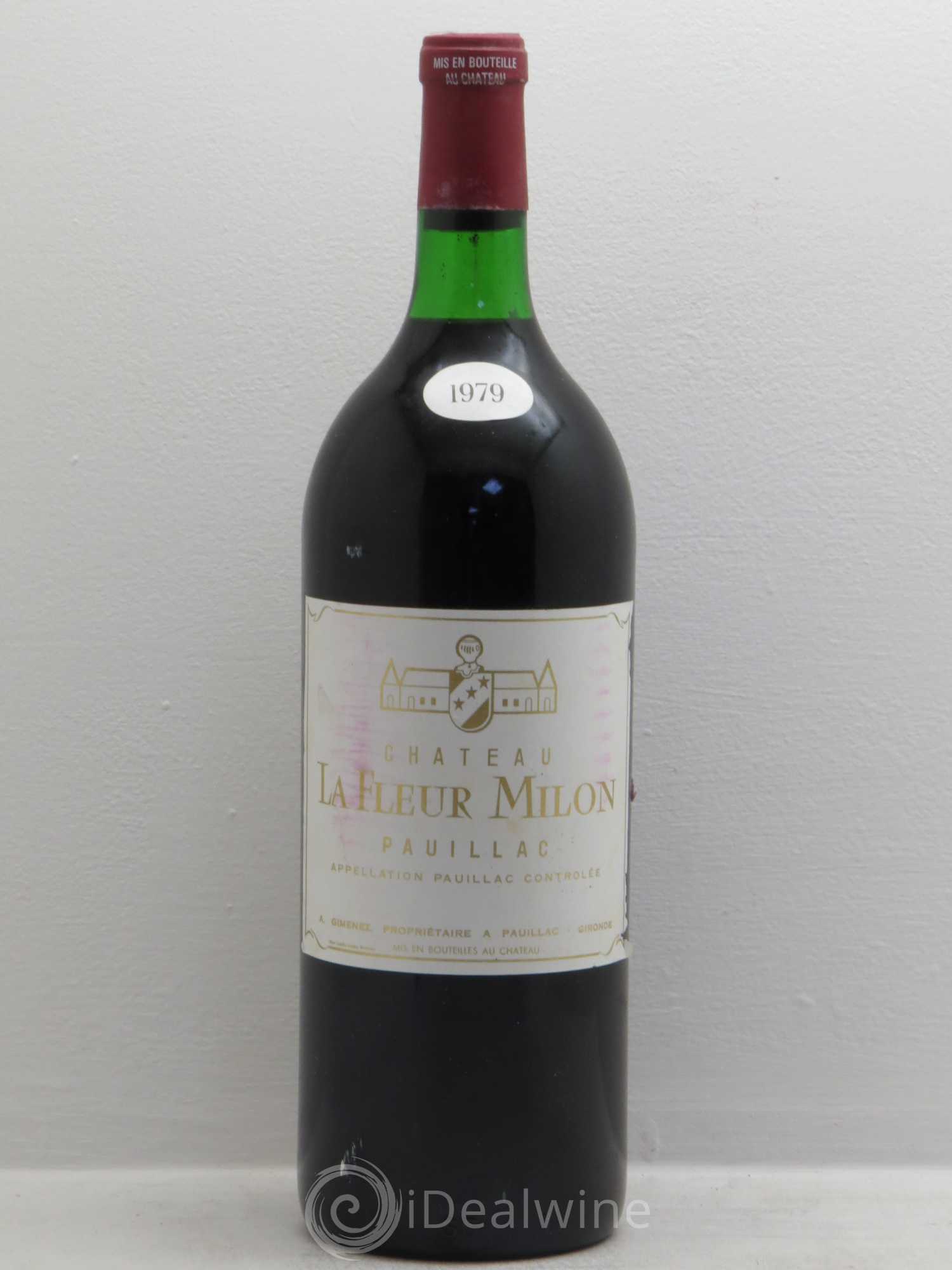 Château la Fleur Milon Cru Bourgeois 1979 - Lot de 1 magnum - 0
