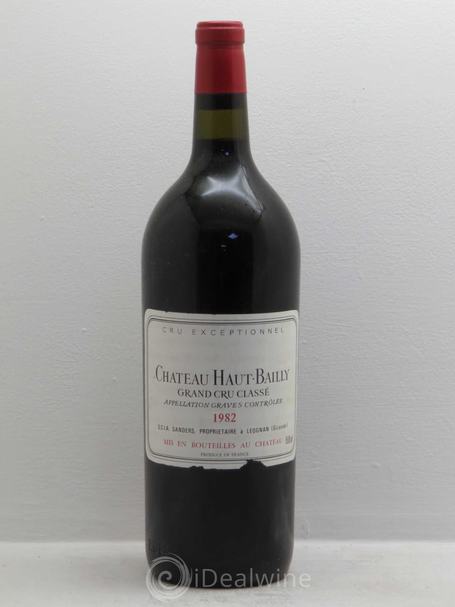 Château Haut-Bailly Cru Classé de Graves 1982 - Lot de 1 magnum - 0
