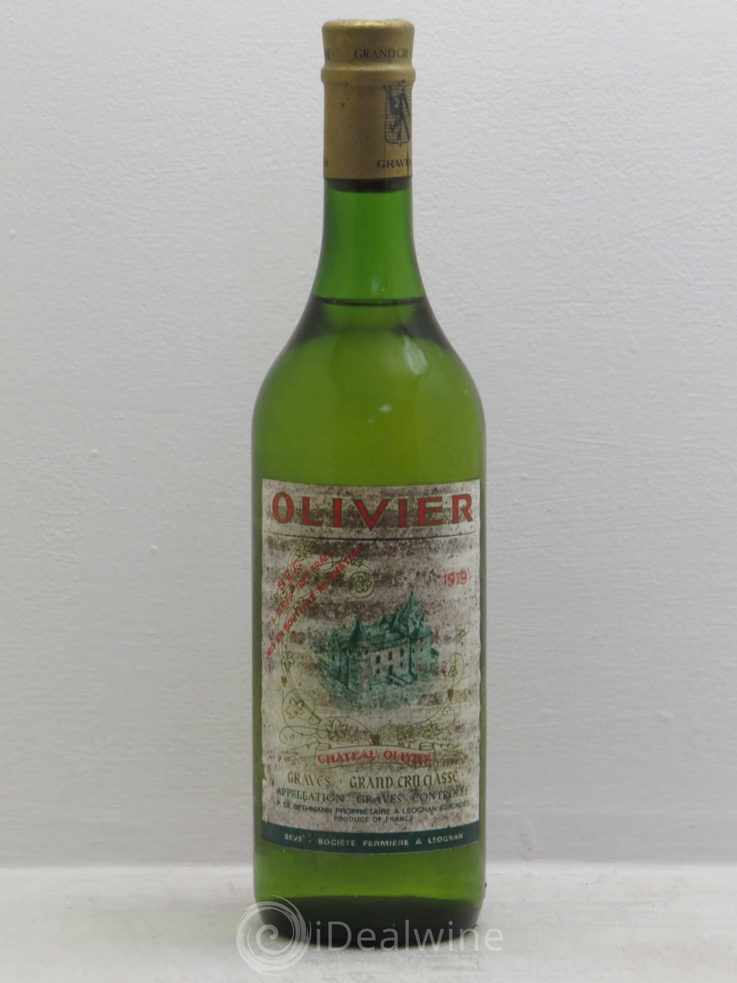 Château Olivier Cru Classé de Graves 1979 - Lot de 1 bouteille - 0