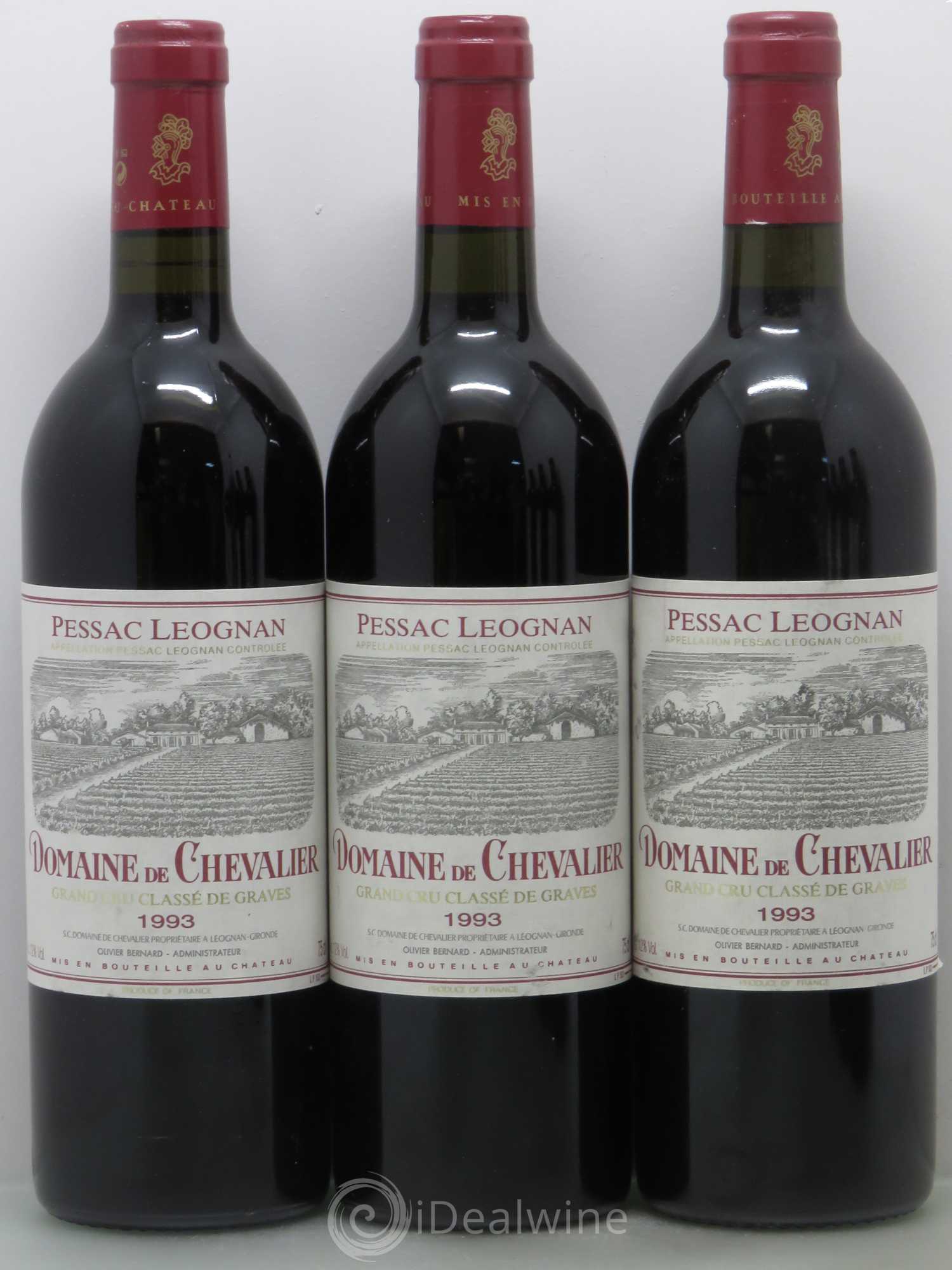 Domaine de Chevalier Cru Classé de Graves (sans prix de réserve) 1993 - Lot de 12 bouteilles - 3