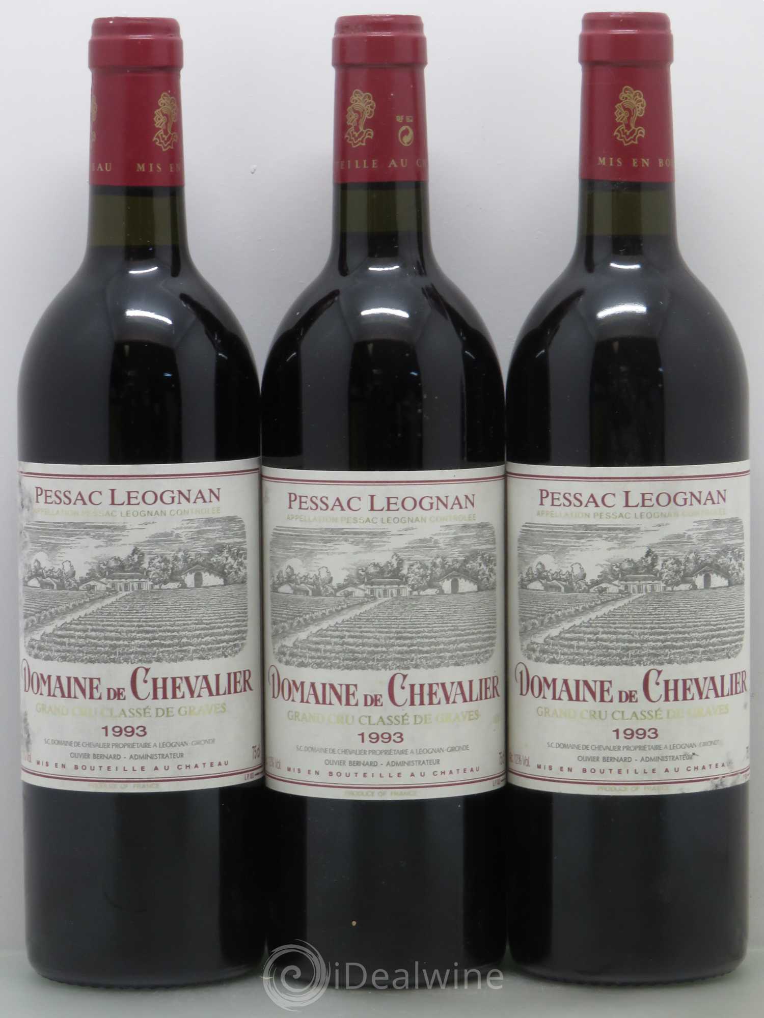 Domaine de Chevalier Cru Classé de Graves (sans prix de réserve) 1993 - Lot de 12 bouteilles - 4