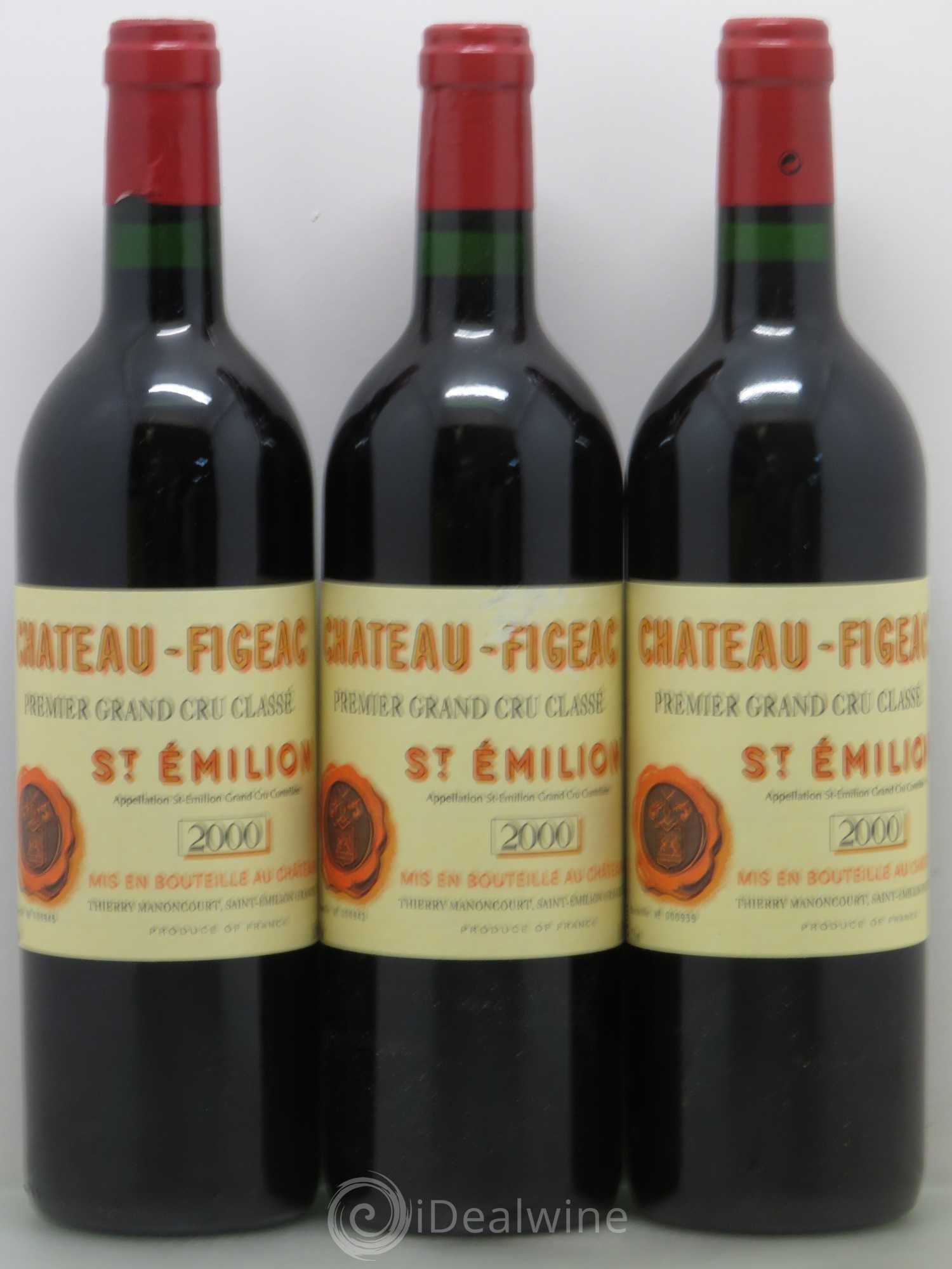 Château Figeac 1er Grand Cru Classé A 2000 - Lot de 6 bouteilles - 2