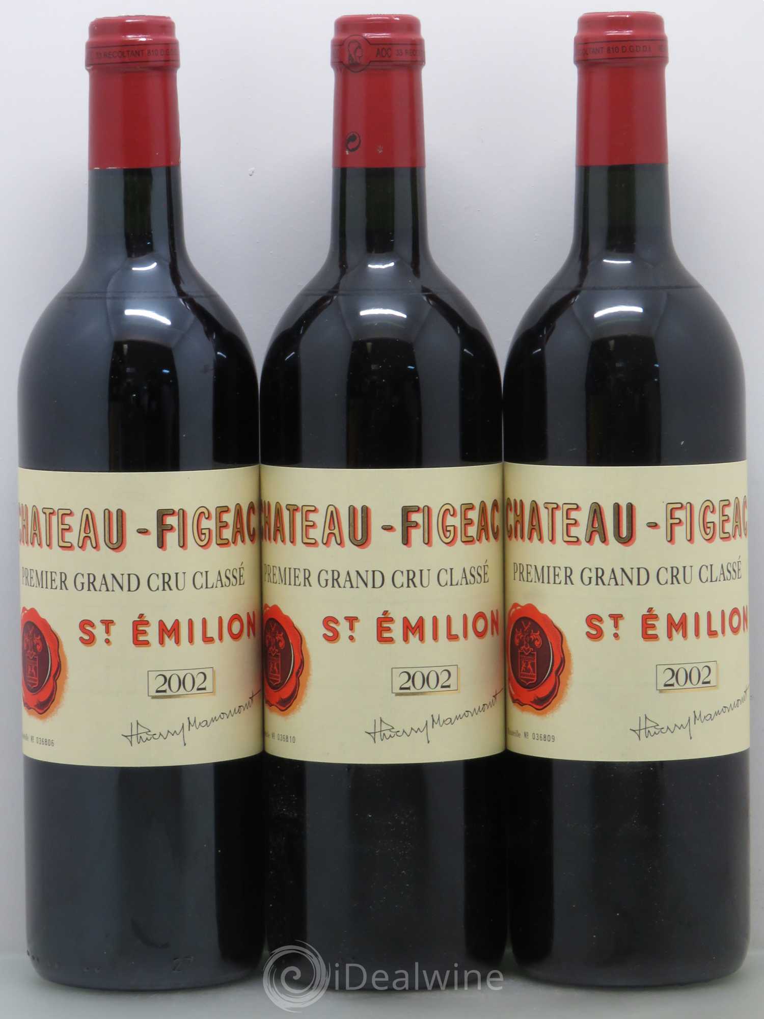 Château Figeac 1er Grand Cru Classé A 2002 - Lot de 6 bouteilles - 2